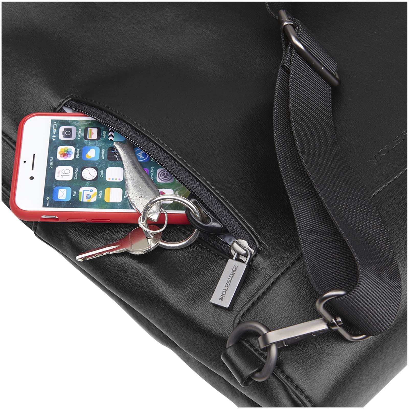 Moleskine Classic Vertical Device Tasche schwarz