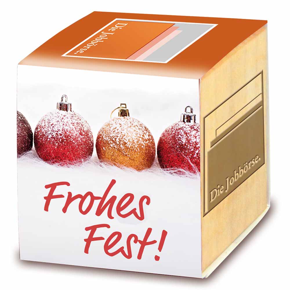 Pflanz-Holz Xmas mit Fichtensamen