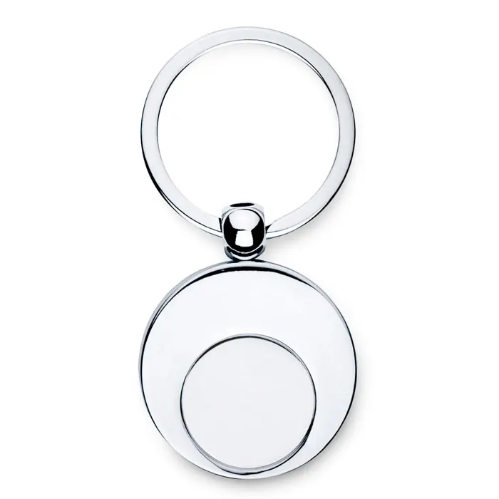 Schlüsselring mit Münzhalter