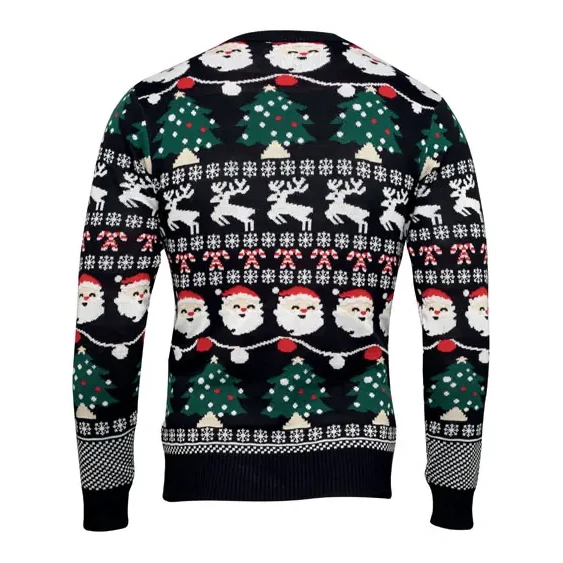 Weihnachts-LED-Pullover S/M