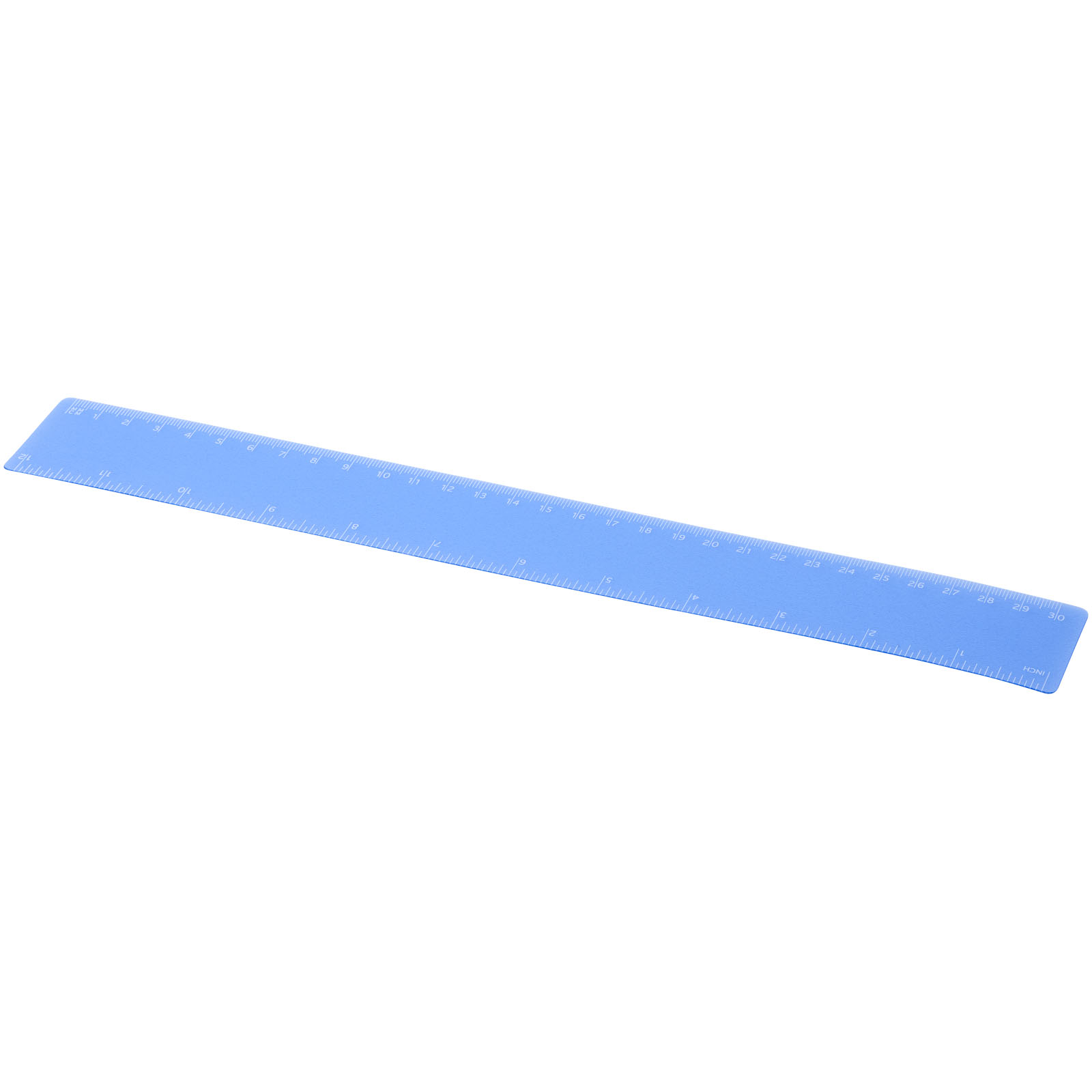 Rothko 30 cm Kunststofflineal blau mattiert
