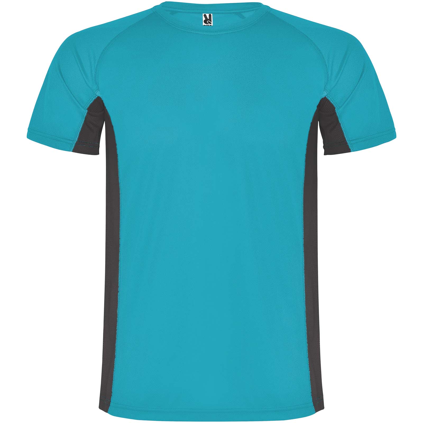 Shanghai Sport T-Shirt für Kinder türkis, dunkelblei