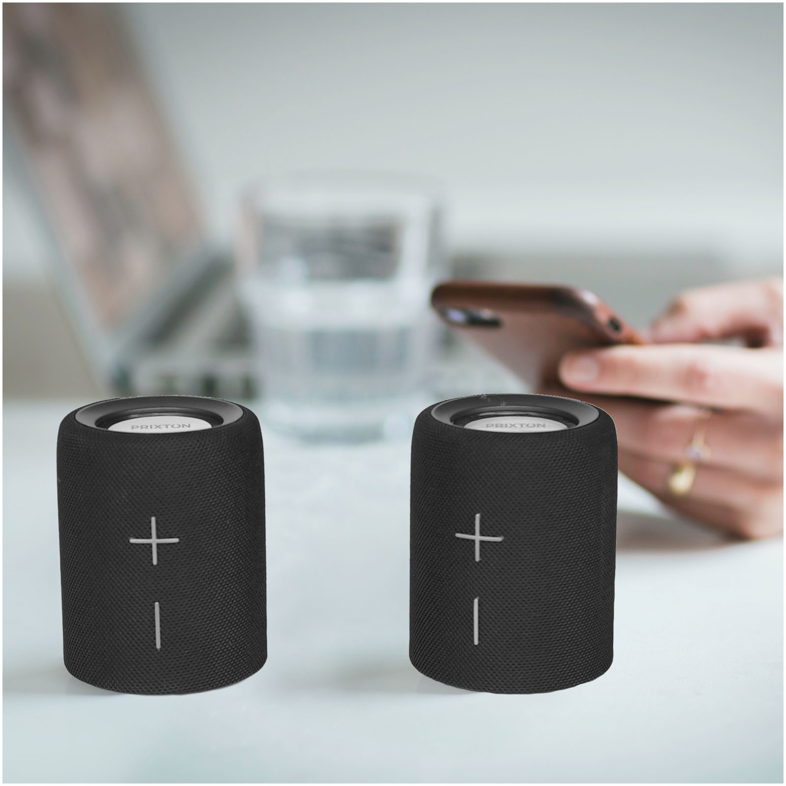 Prixton Aloha Lite Bluetooth® Lautsprecher schwarz