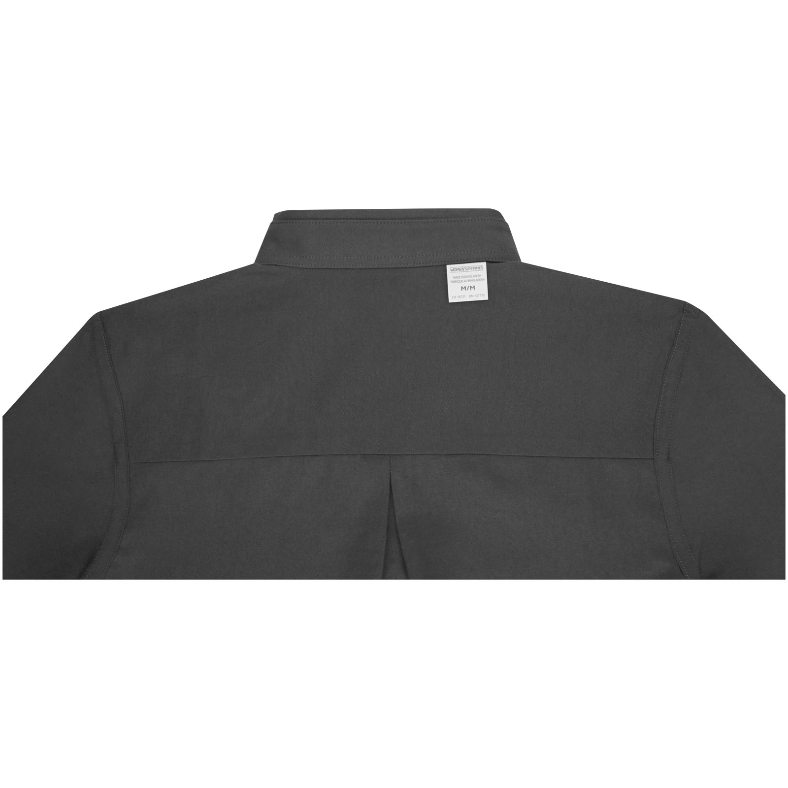 Pollux 130 g/m² Damenbluse mit langen Ärmeln storm grey