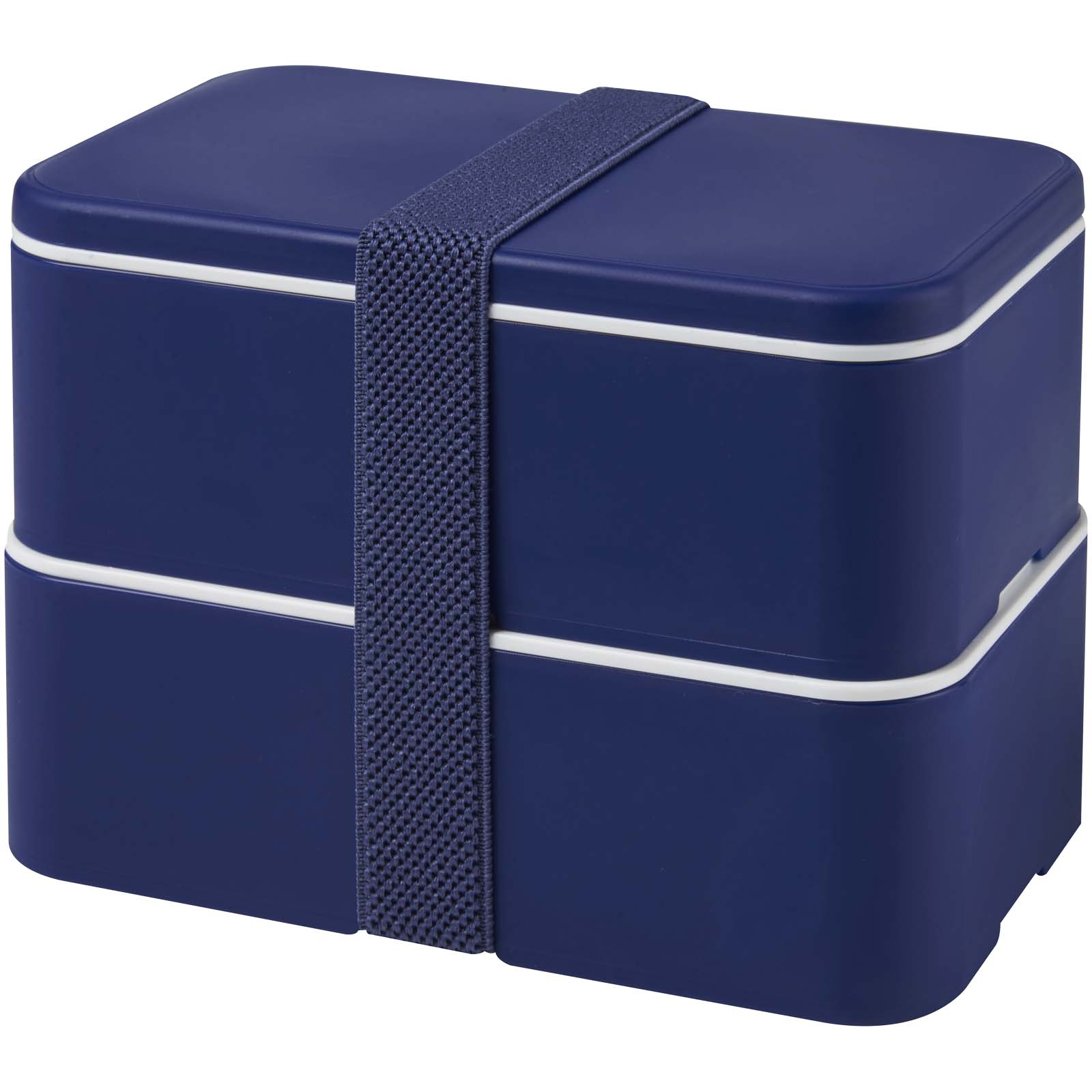 MIYO POP 700 + 700 ml doppelschichtige Lunchbox blau