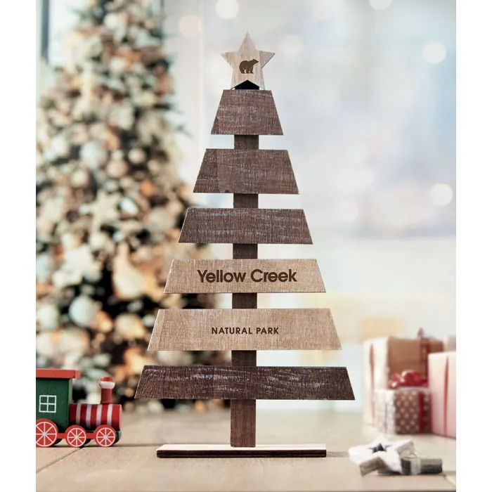 Weihnachtsbaum aus Holz