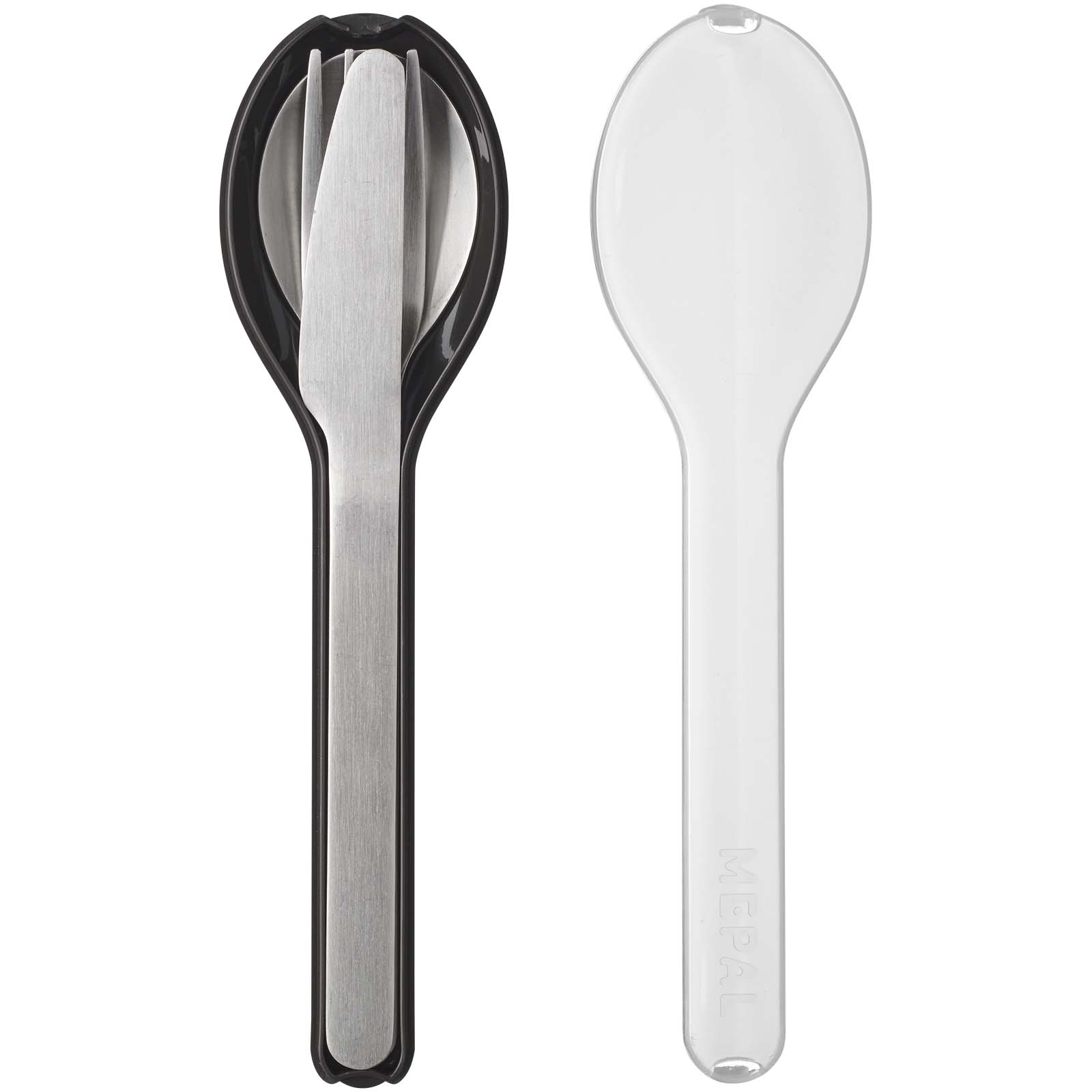 Mepal Ellipse Besteckset schwarz