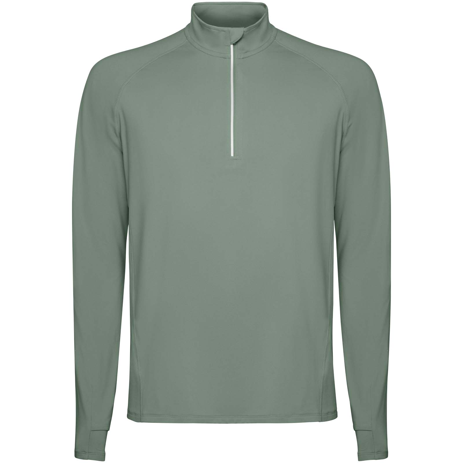 Estambul 200 g/m² Half-Zip Sweatshirt für Herren lorbeergrün