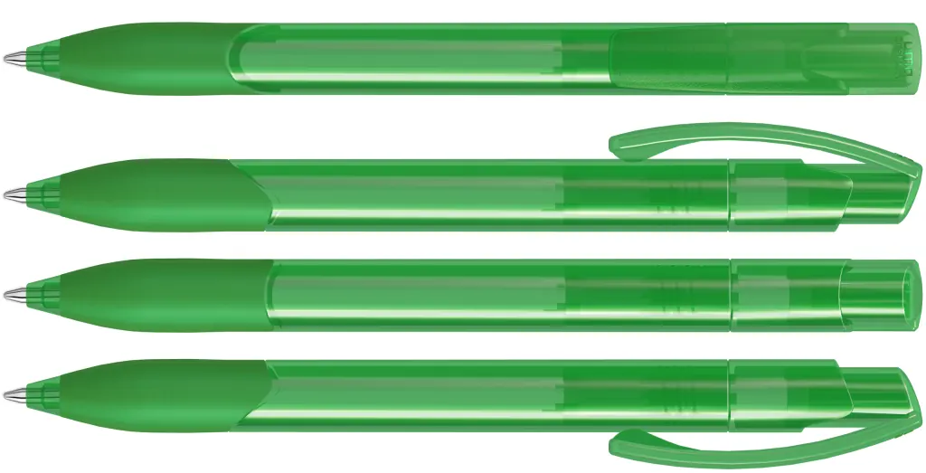 OMEGA grip transparent Druckkugelschreiber