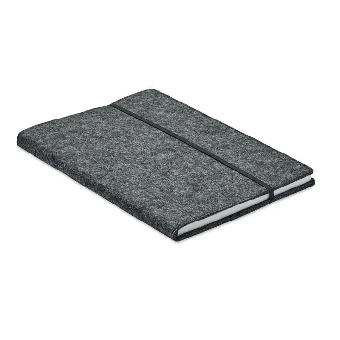 DIN A5 Notizbuch RPET-Filz