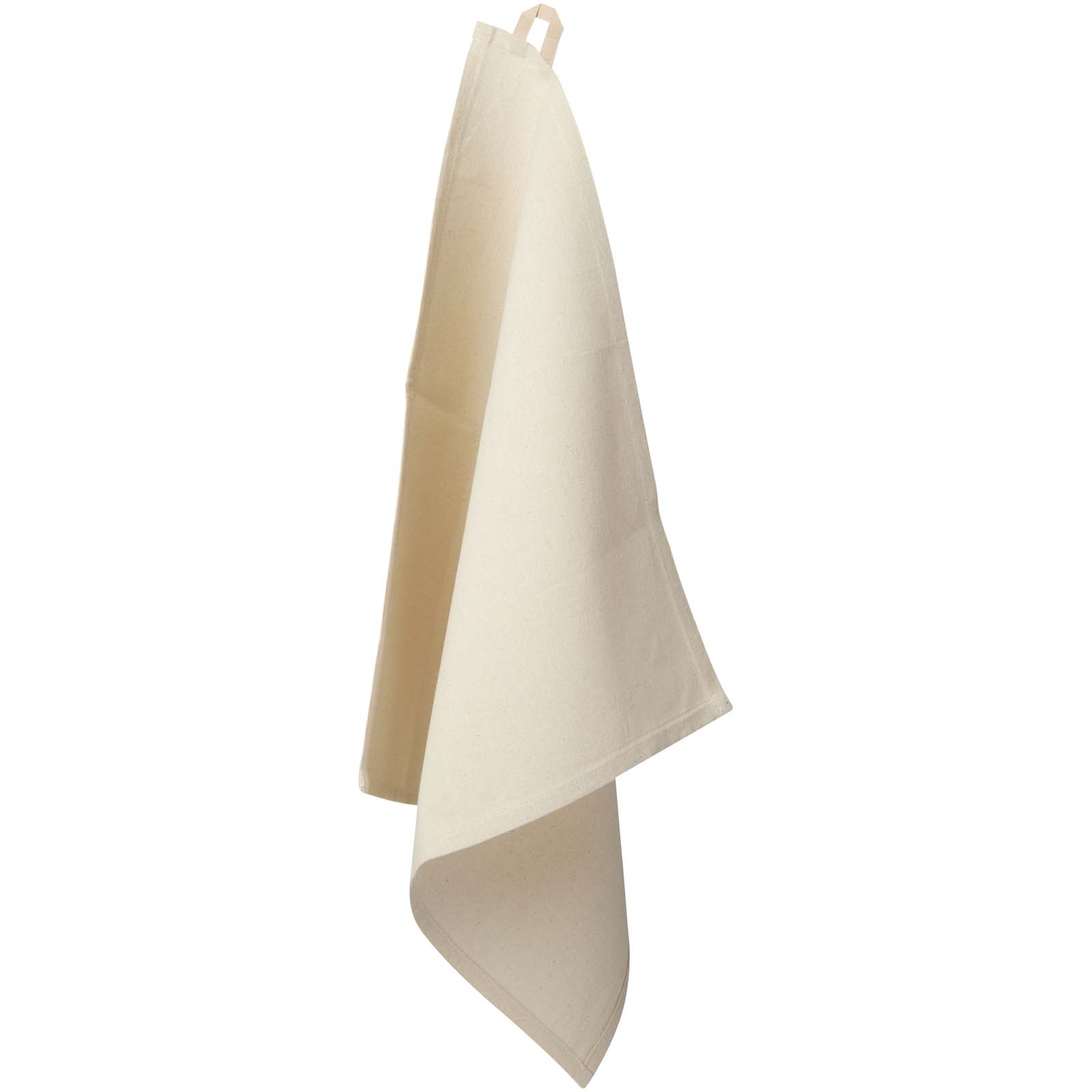 Alora 210 g/m² Küchenhandtuch aus recycelter Baumwolle oatmeal
