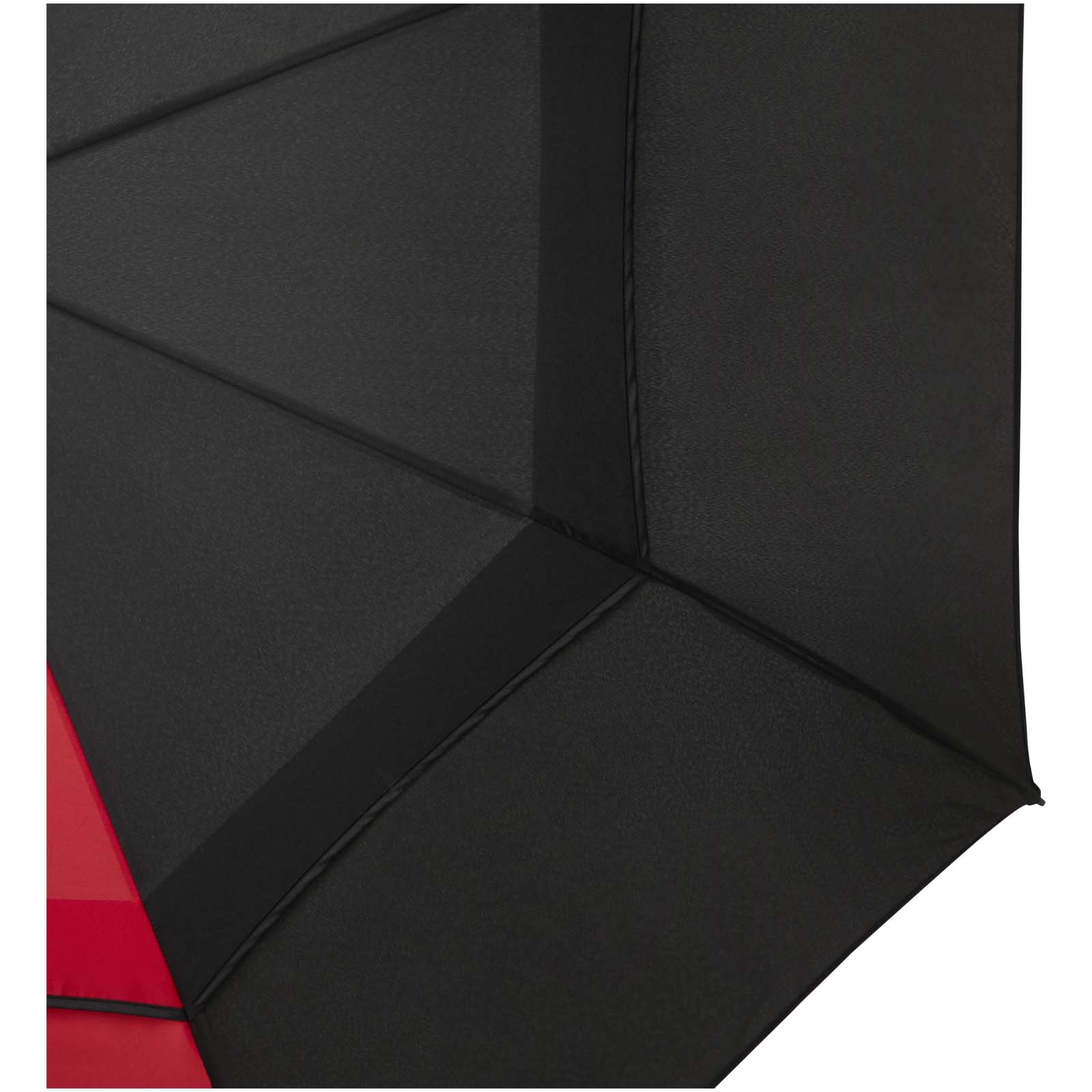 Jeff 30" Golf-Sturmschirm rot
