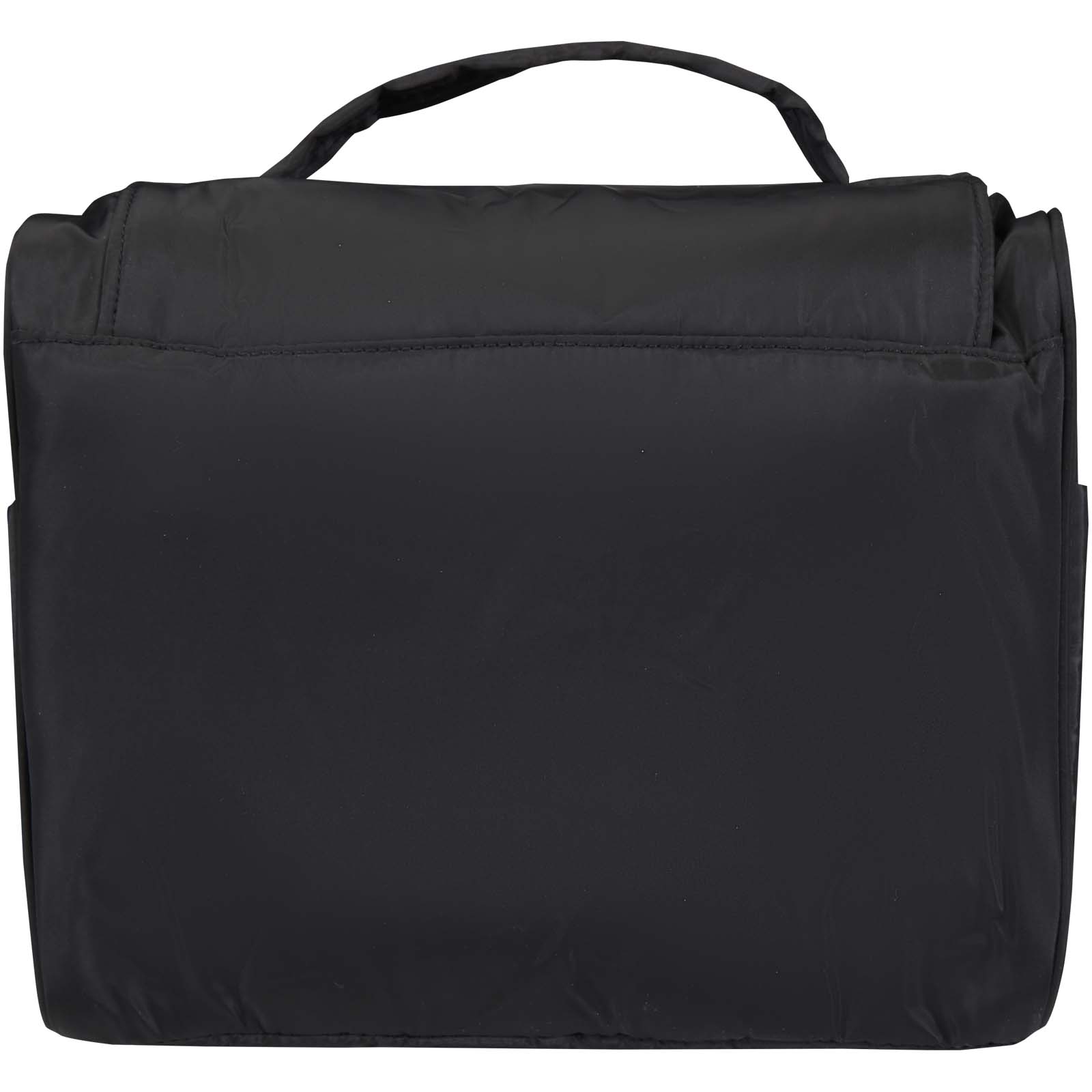 Puffer GRS recycelte aufhängbare Kulturtasche 8L schwarz
