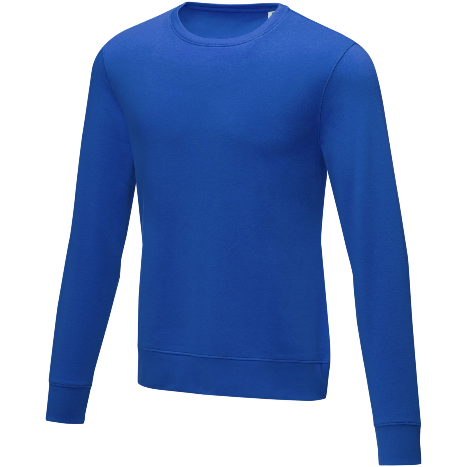 Charon 240 g/m² Herrenpullover mit Rundhalsausschnitt blau