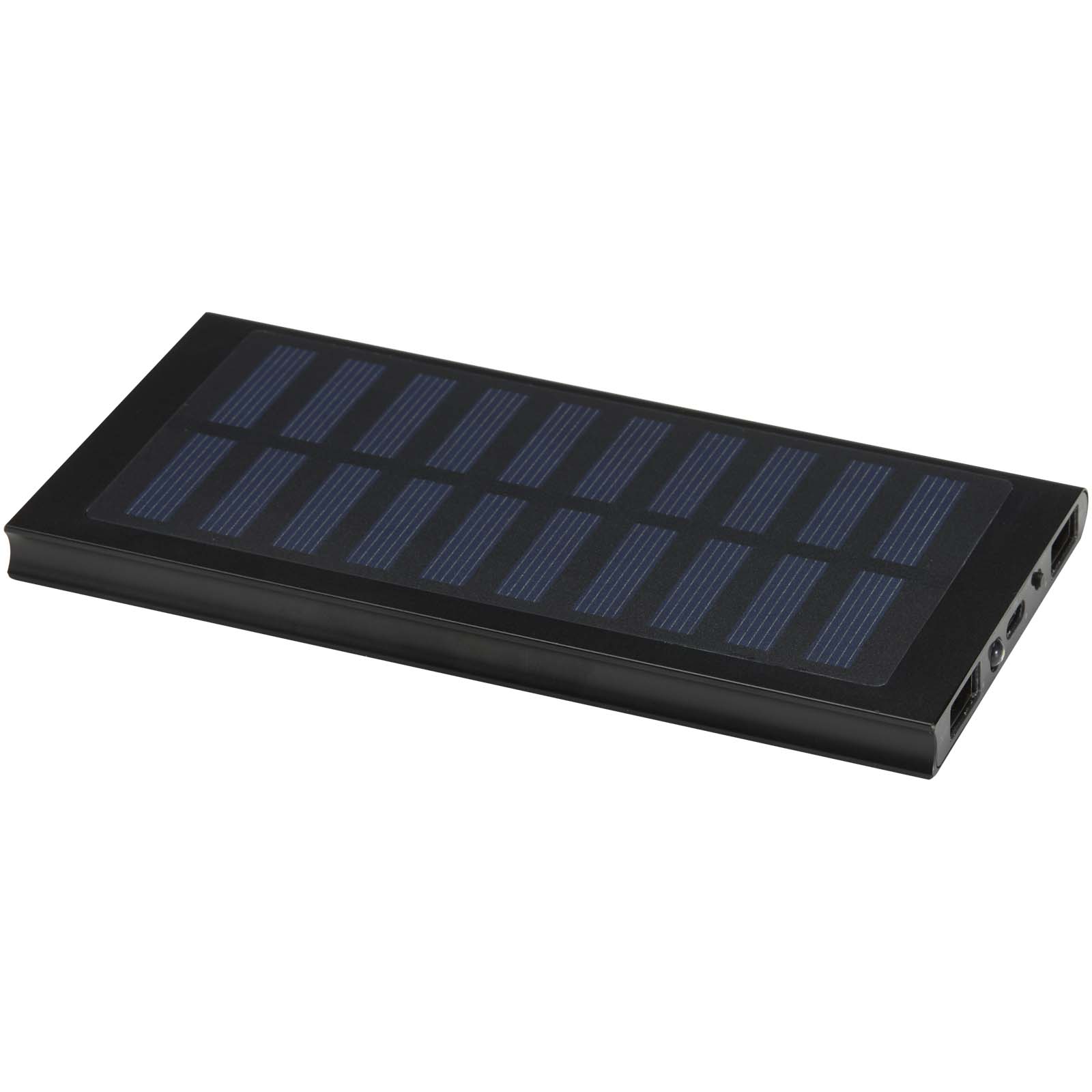 Stellar 8000 mAh Solar Powerbank schwarz