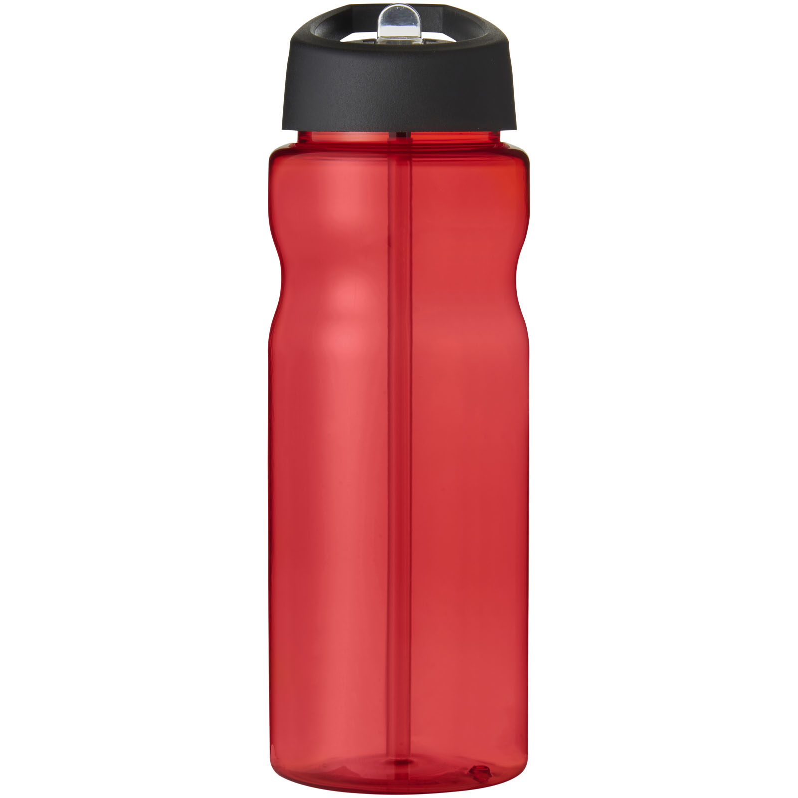 H2O Active® Base Tritan™ 650 ml Sportflasche mit Ausgussdeckel rot, schwarz