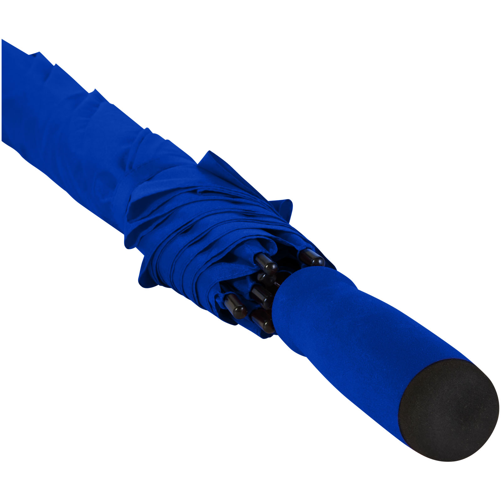 Niel 23" Automatikregenschirm aus recyceltem PET royalblau