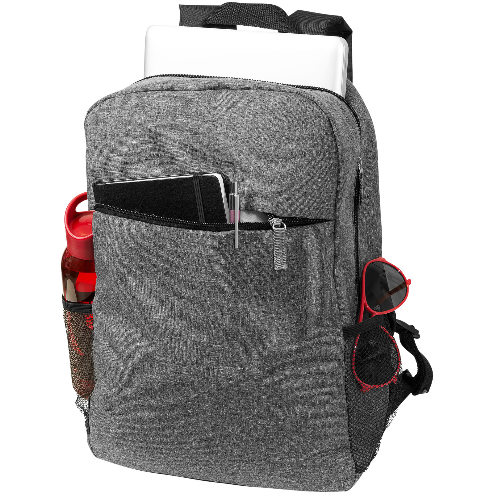 Hoss 15" Laptoprucksack 18L heather mediumgrau