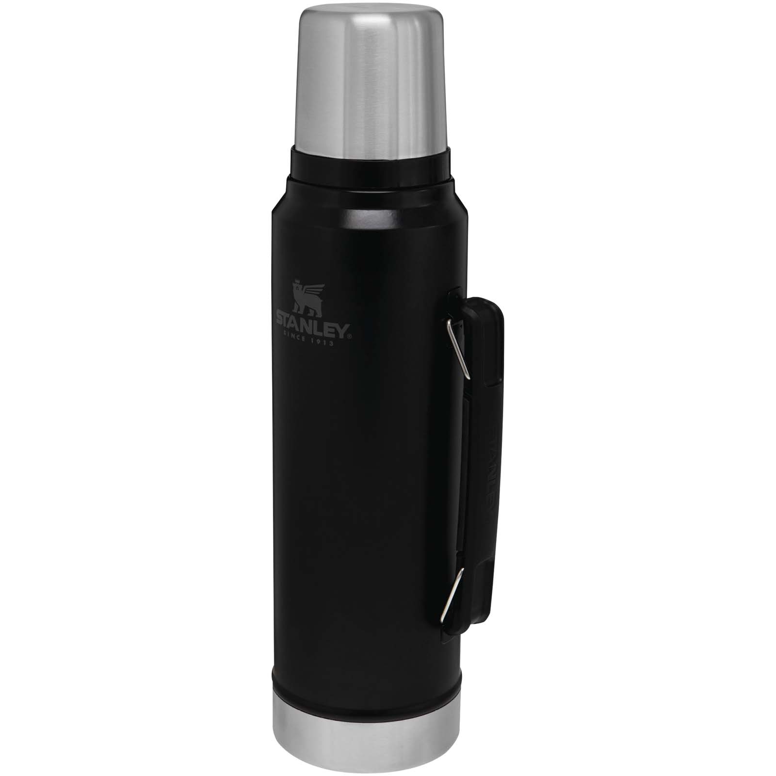 Stanley 1000 ml Classic Legendary Isolierflasche mattschwarz