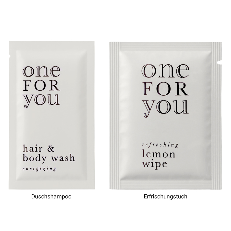 Werbekarte long, Duschshampoo