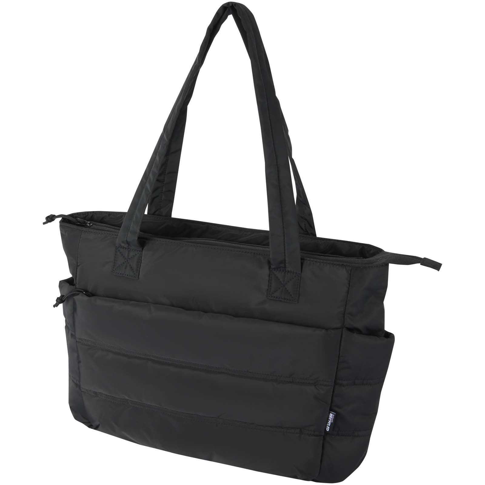 Puffer 15,6" GRS recycelte Laptoptragetasche 18L schwarz