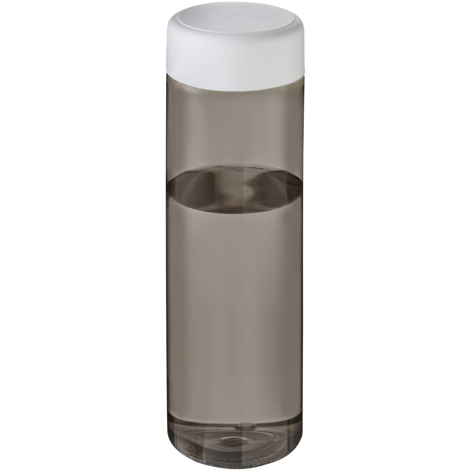 H2O Active® Vibe 850 ml Sportflasche mit Drehdeckel kohle, weiss