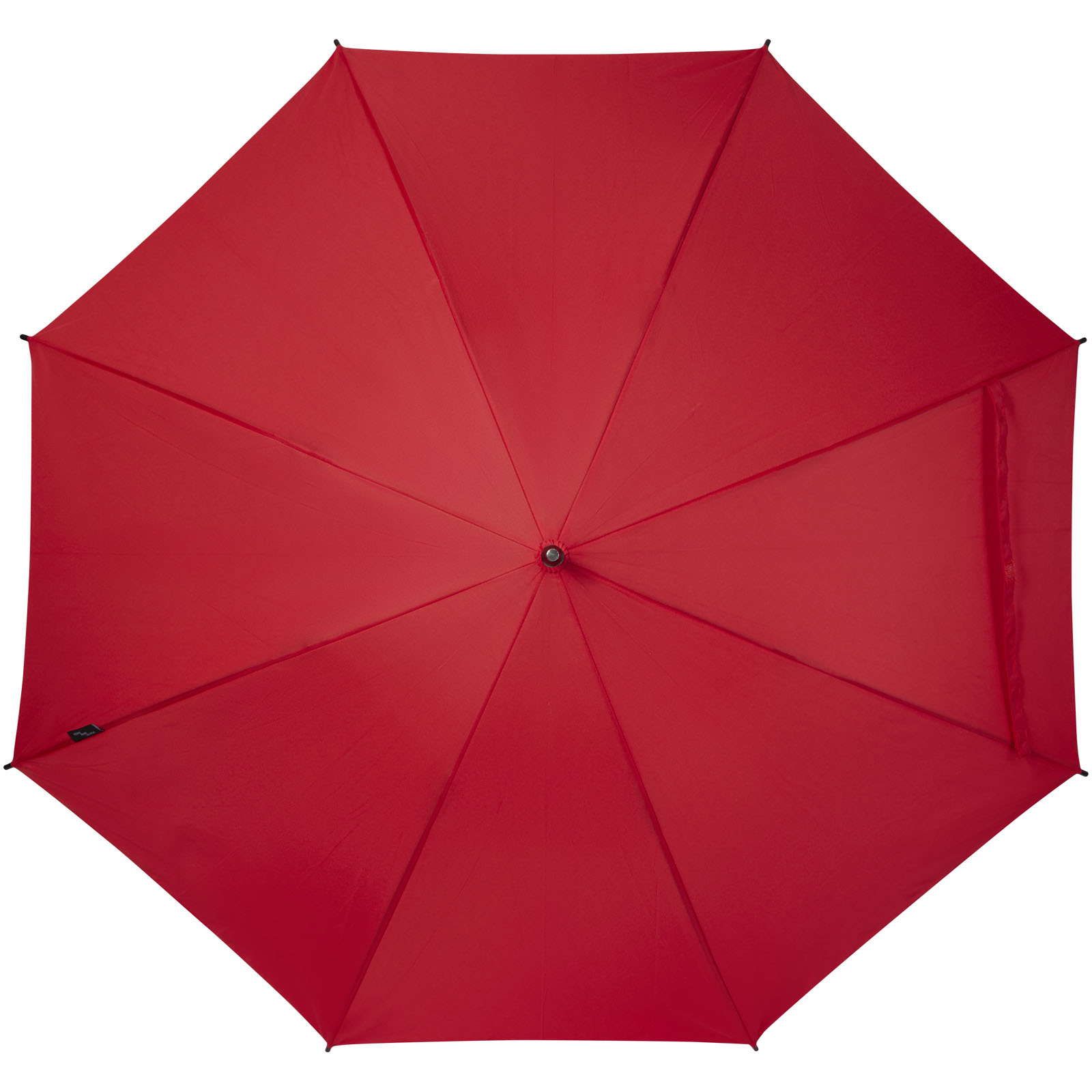 Niel 23" Automatikregenschirm aus recyceltem PET rot