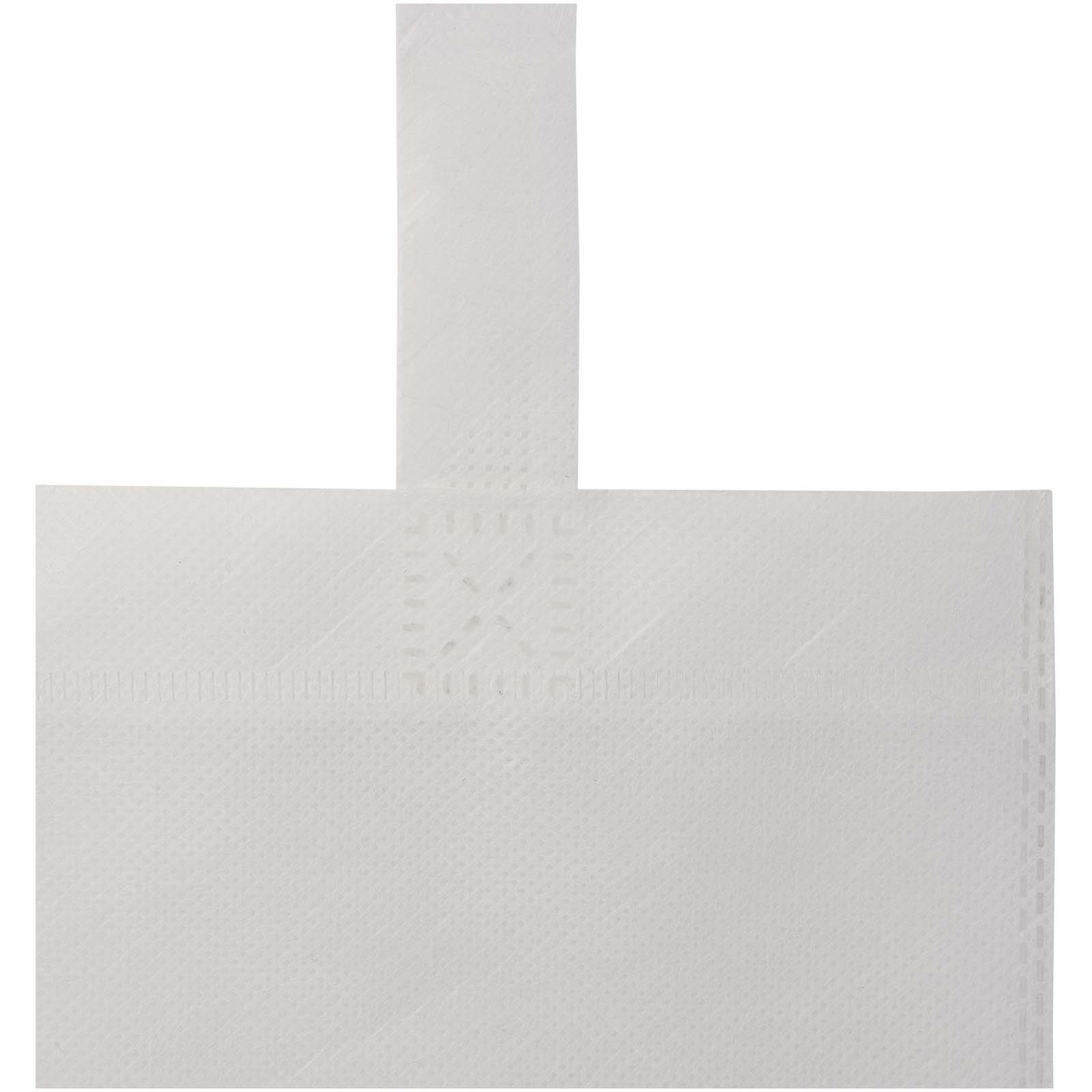 Ecoseal 3 L Mini Tragetasche aus GRS Recyclingmaterial weiss