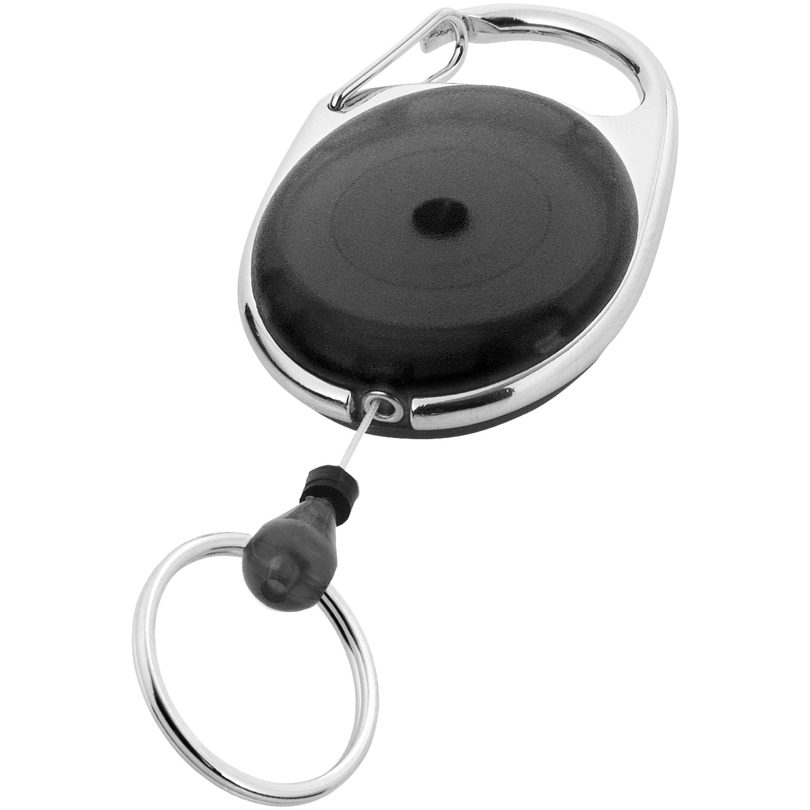 Gerlos Schlüsselkette mit Rollerclip schwarz