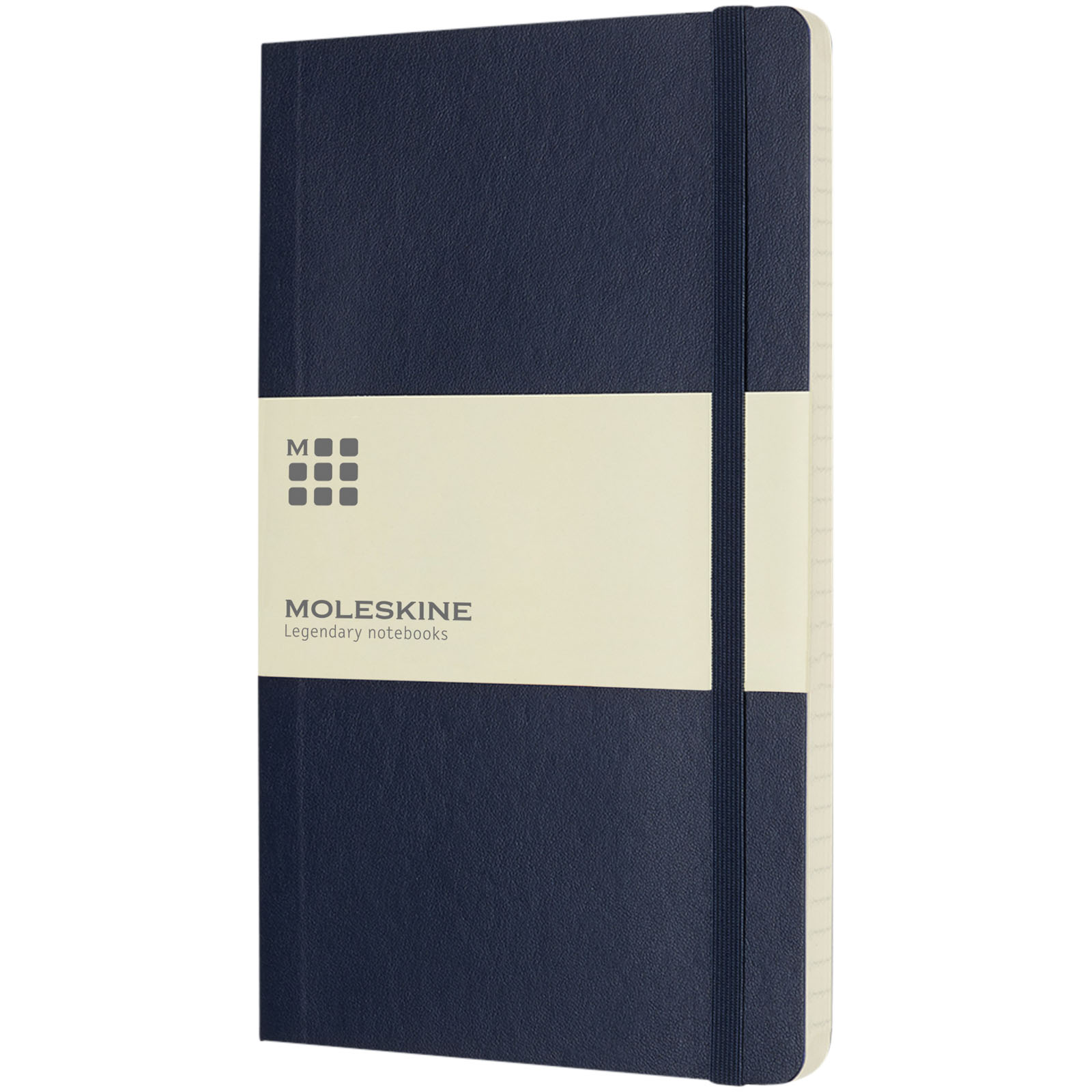 Moleskine Classic Softcover Notizbuch L – liniert saphir