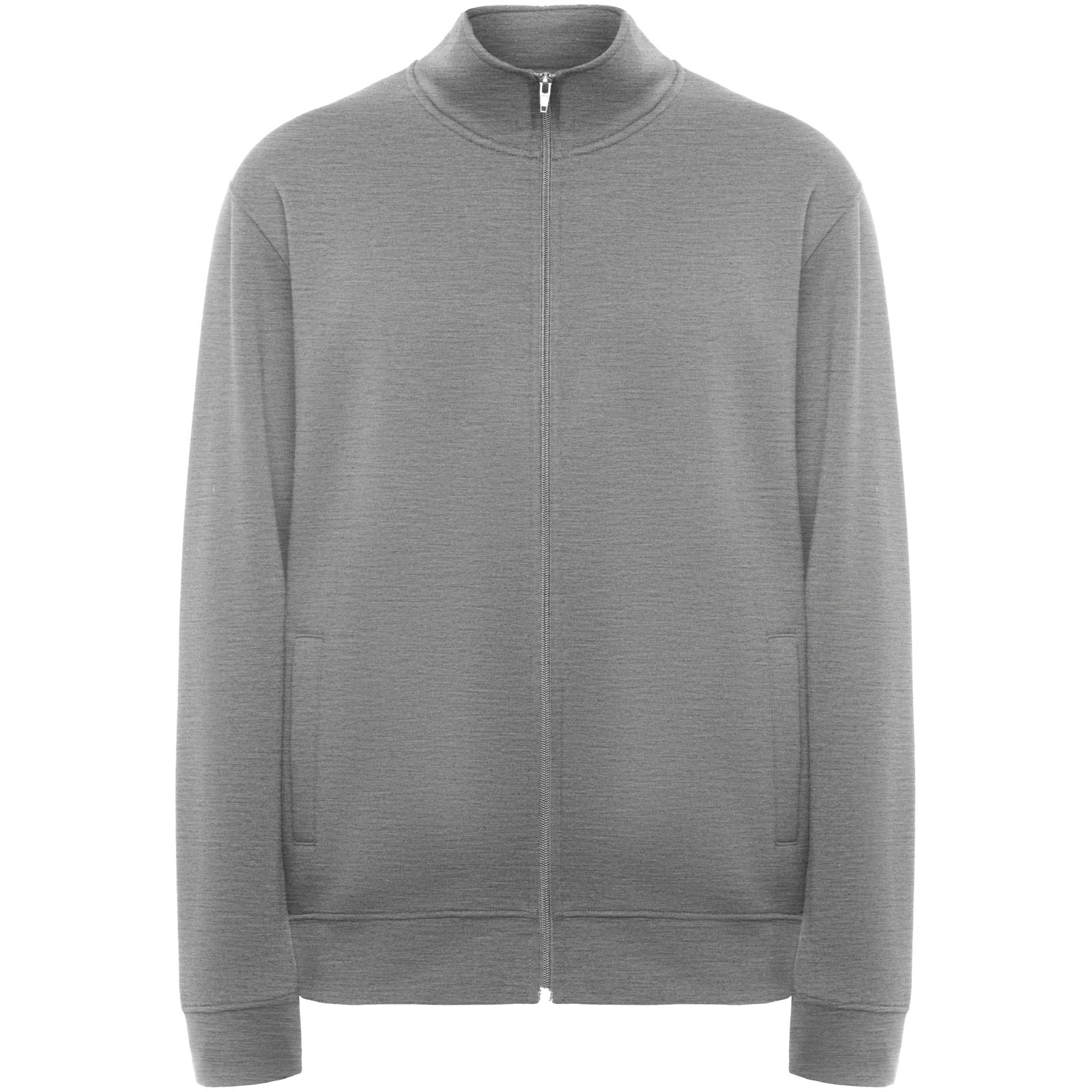 Ulan 280 g/m² Sweatjacke Unisex marl grau