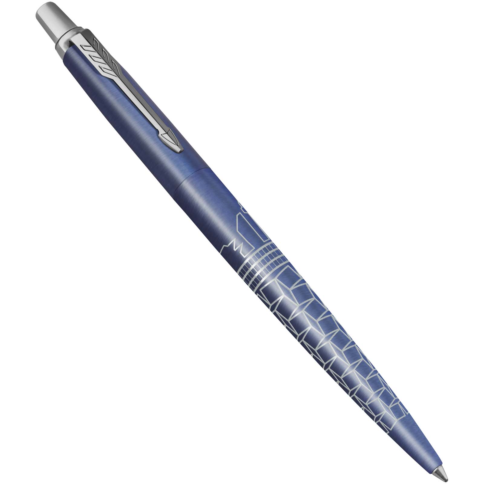 Parker Jotter SE Global Icons Kugelschreiber (blaue Mine) electric blau