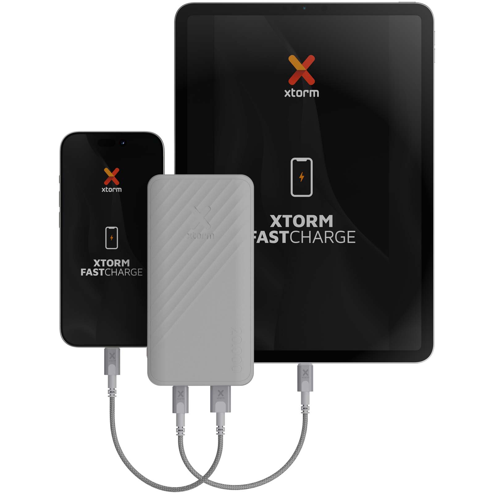 Xtorm XG220 Go2 15W 20.000 mAh Schnelllade-Powerbank weiss