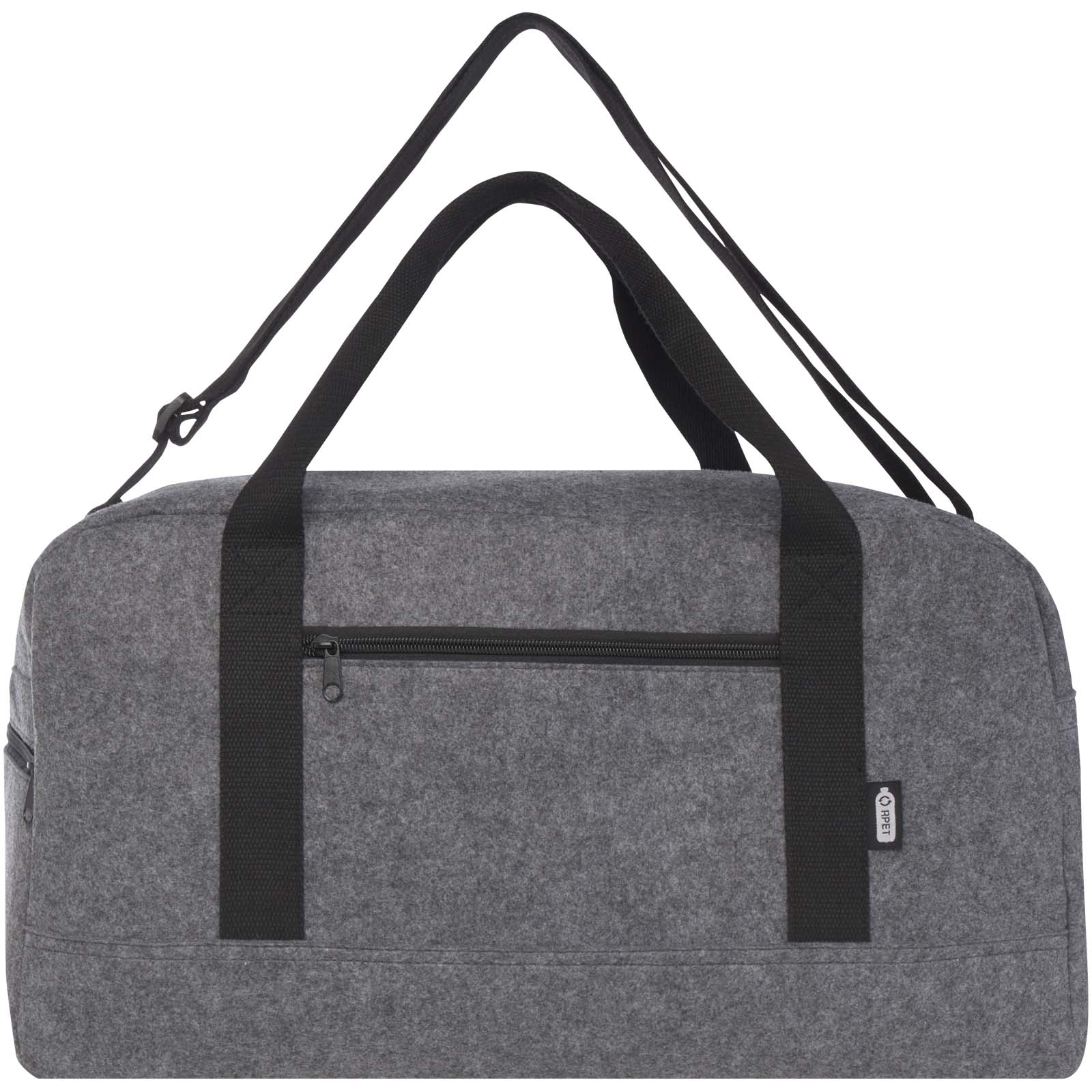 Felta Reisetasche aus recyceltem GRS-Material 35 L mittelgrau