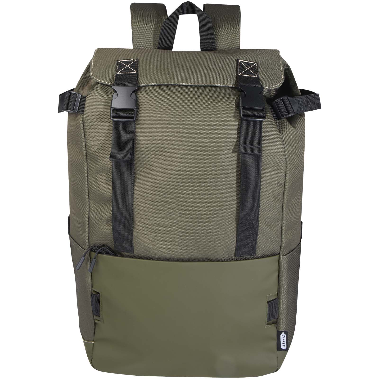 Roam GRS recycelter modularer Rucksack grün