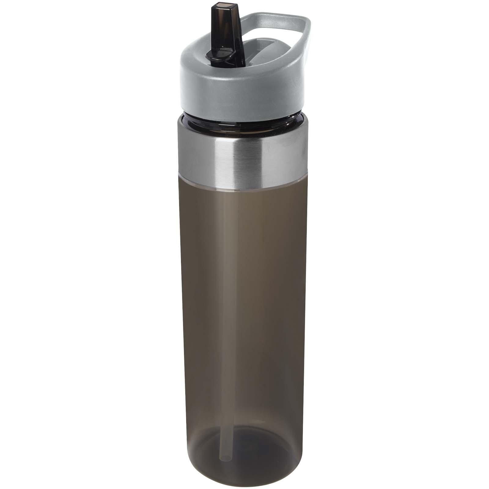 Dylan 650 ml Tritan Flasche mit Ausgussdeckel grau