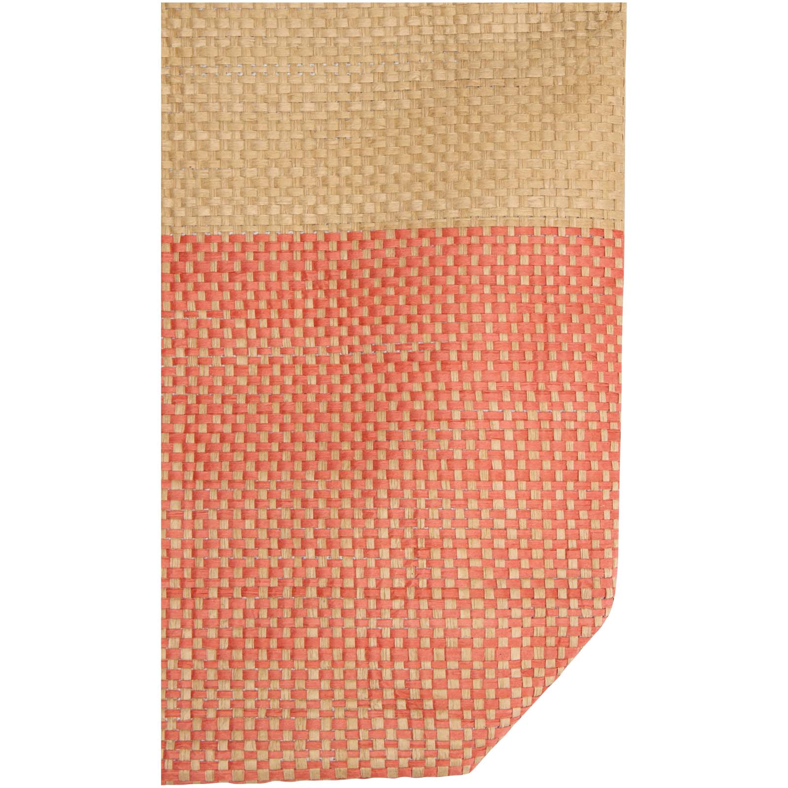 Rhythm Strohpapier Tragetasche, 10 l ziegelstein