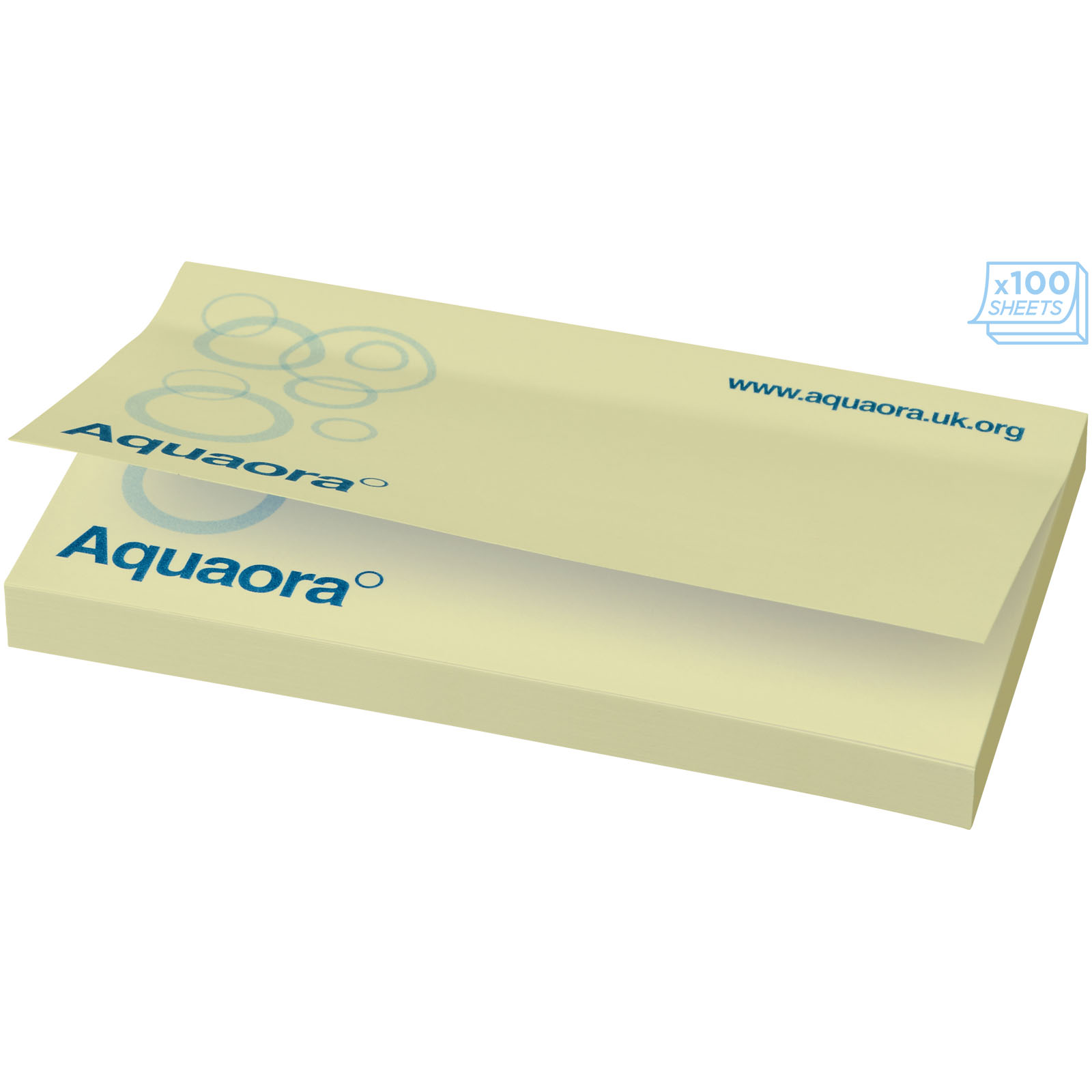 Sticky-Mate® Haftnotizen 127 x 75 mm hellgelb