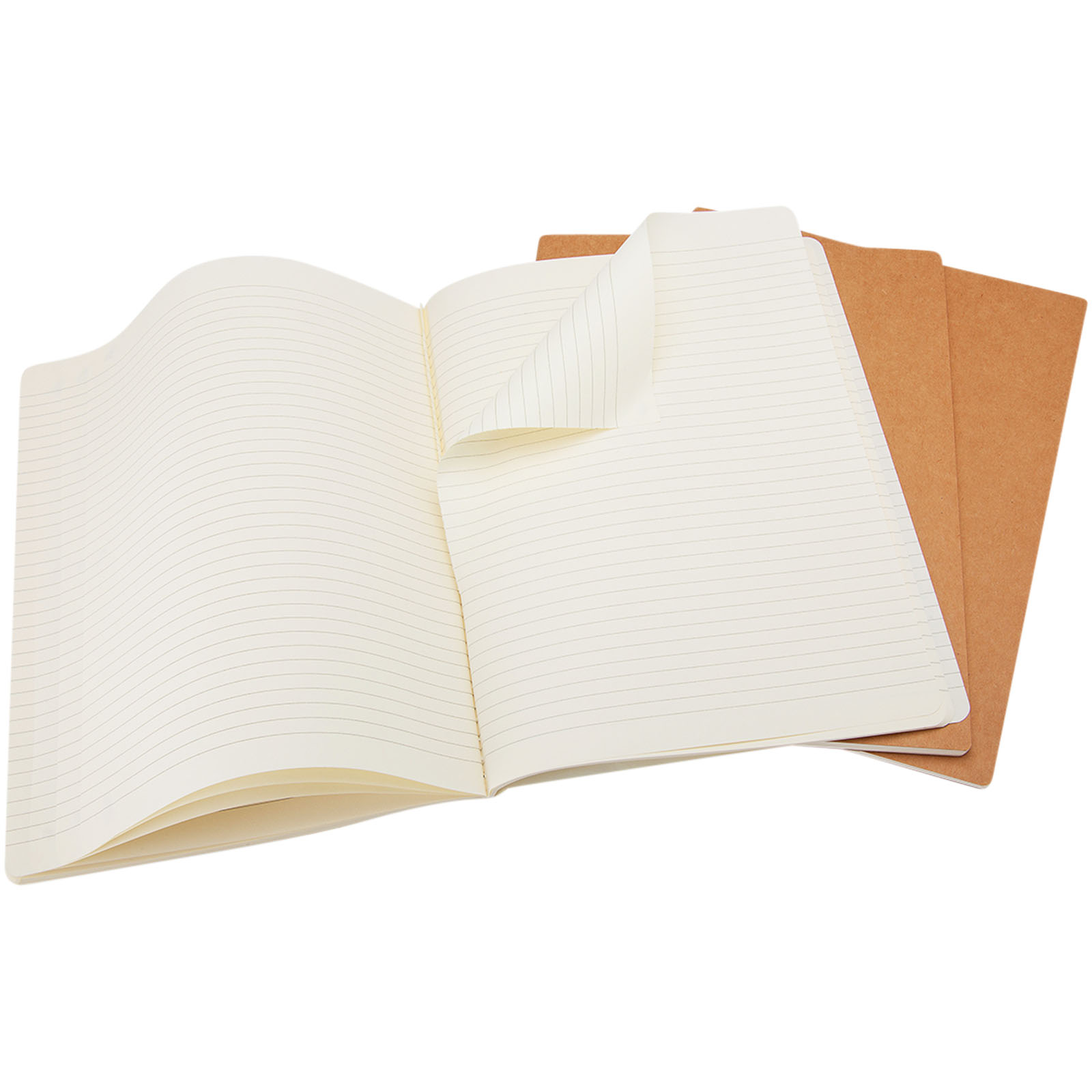 Moleskine Cahier Journal L – liniert Kraftpapier