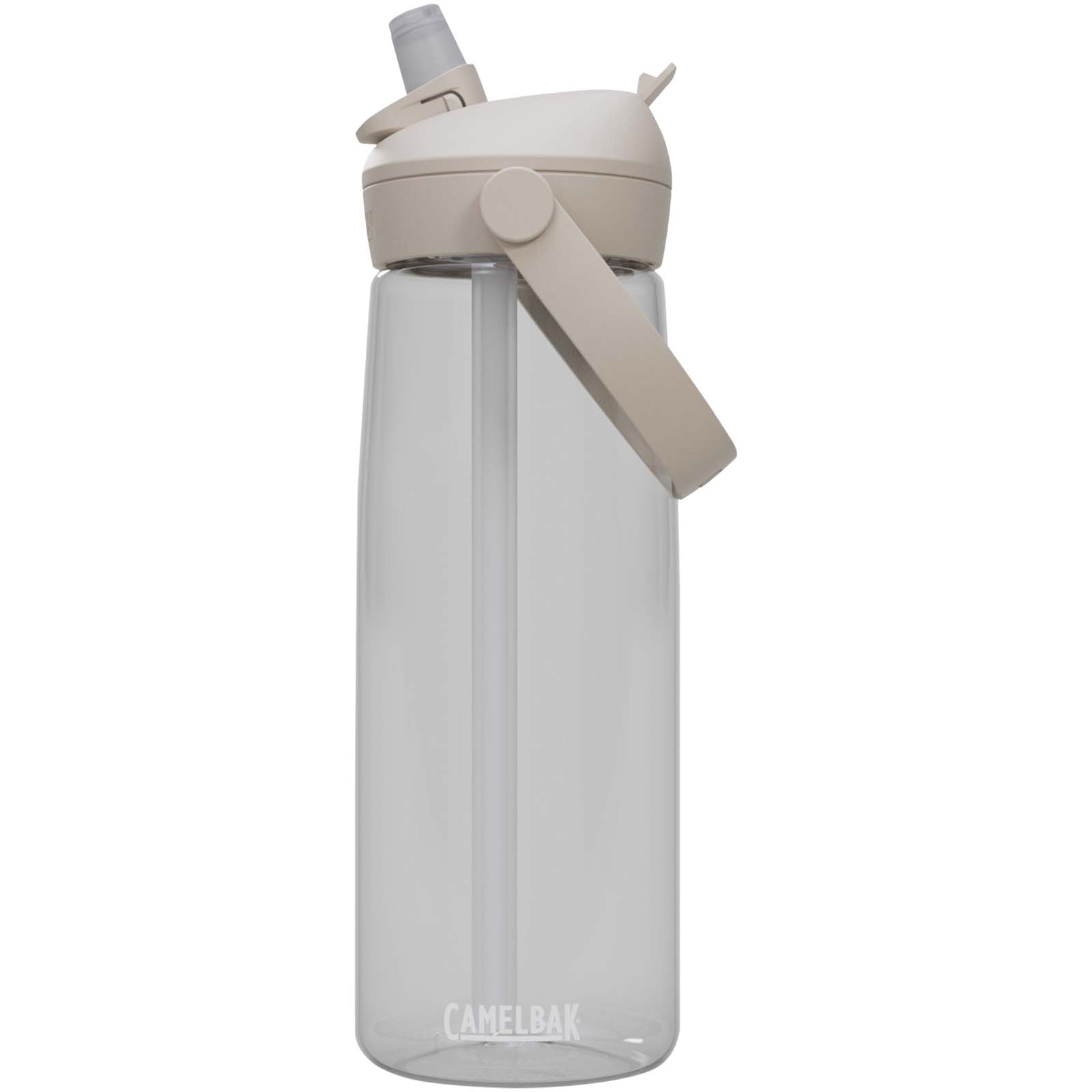 Camelbak® Thrive Flip 750 ml Tritan Renew Trinkflasche mit Flip Strohhalm transparent klar