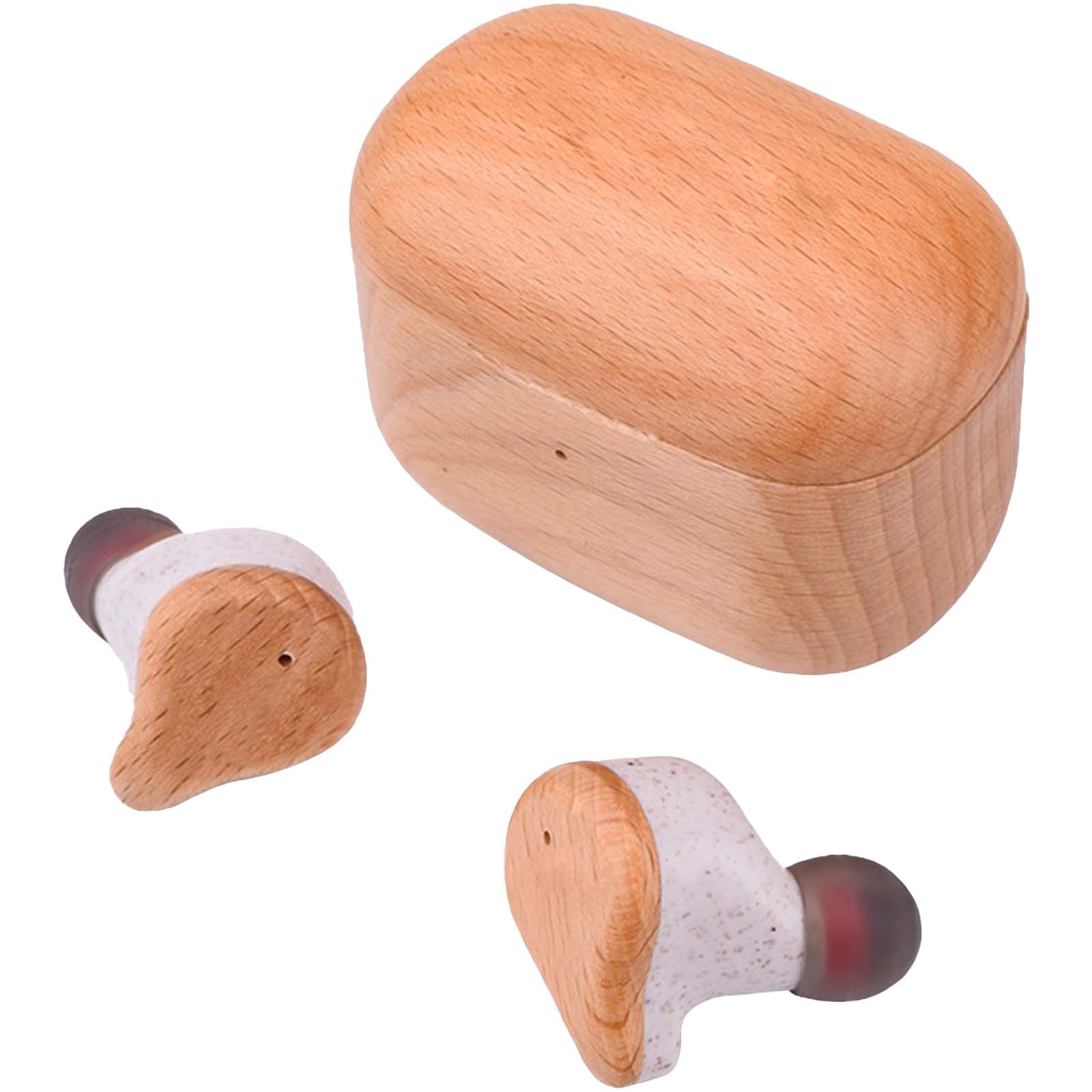 Prixton TWS163 Bluetooth® Ohrhörer holz