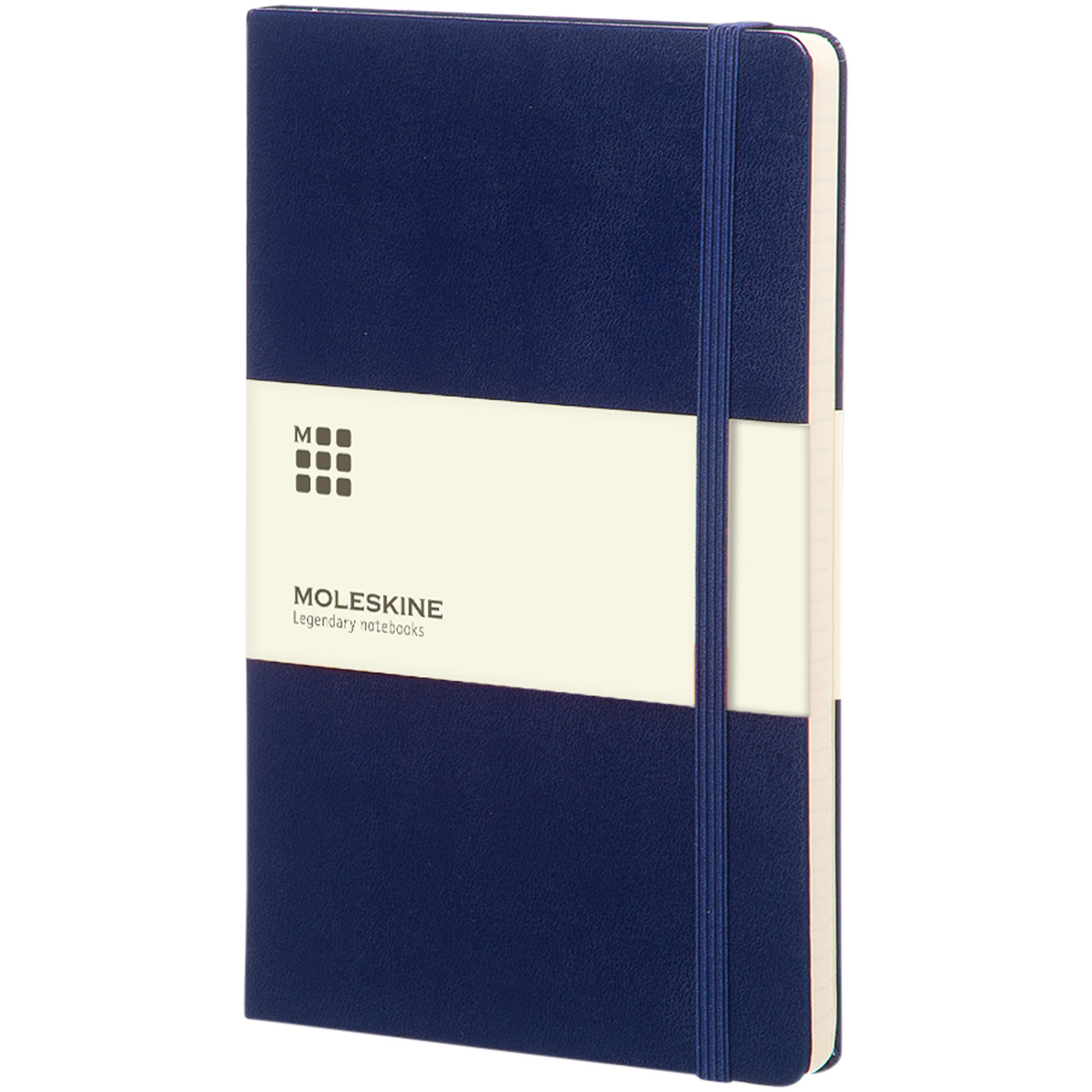 Moleskine Classic Hardcover Notizbuch L – liniert berliner blau
