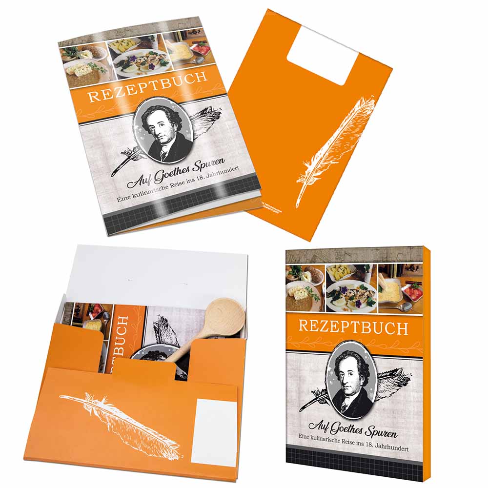 Rezeptbuch-Set "Auf Goethes Spuren"