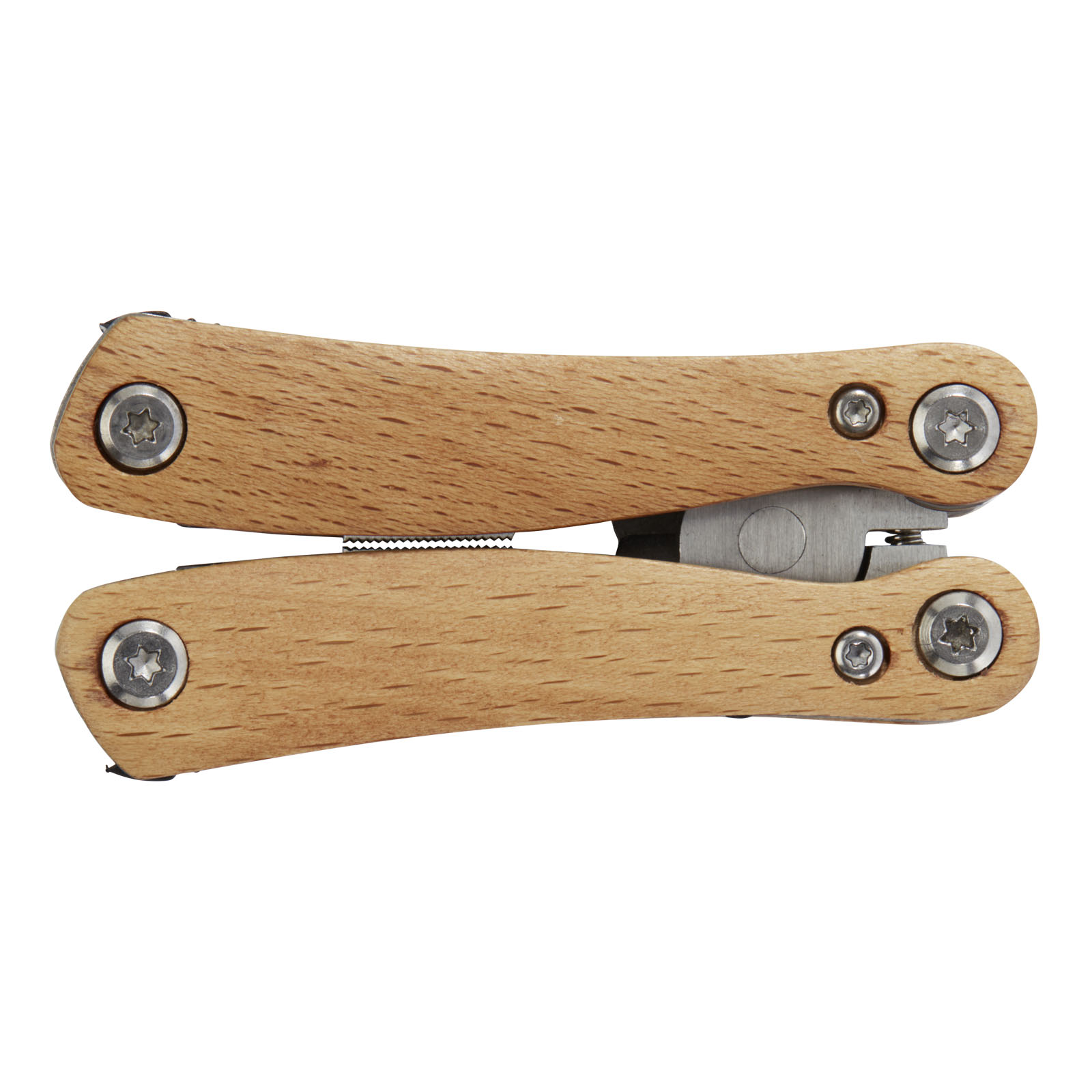 Anderson Mittelgroßes Multitool aus Holz mit 12 Funktionen natur