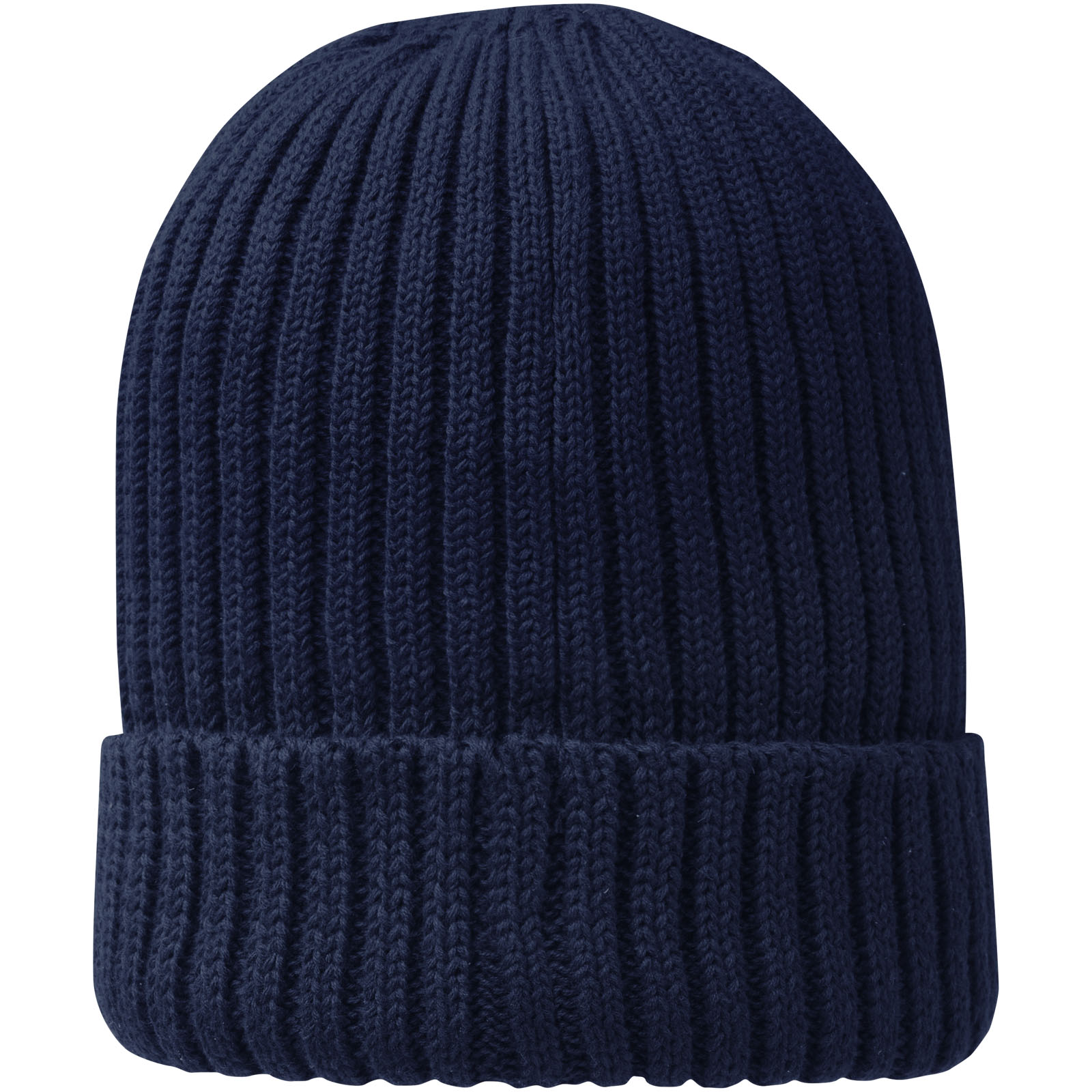 Ives Strickmütze aus Bio Baumwolle navy