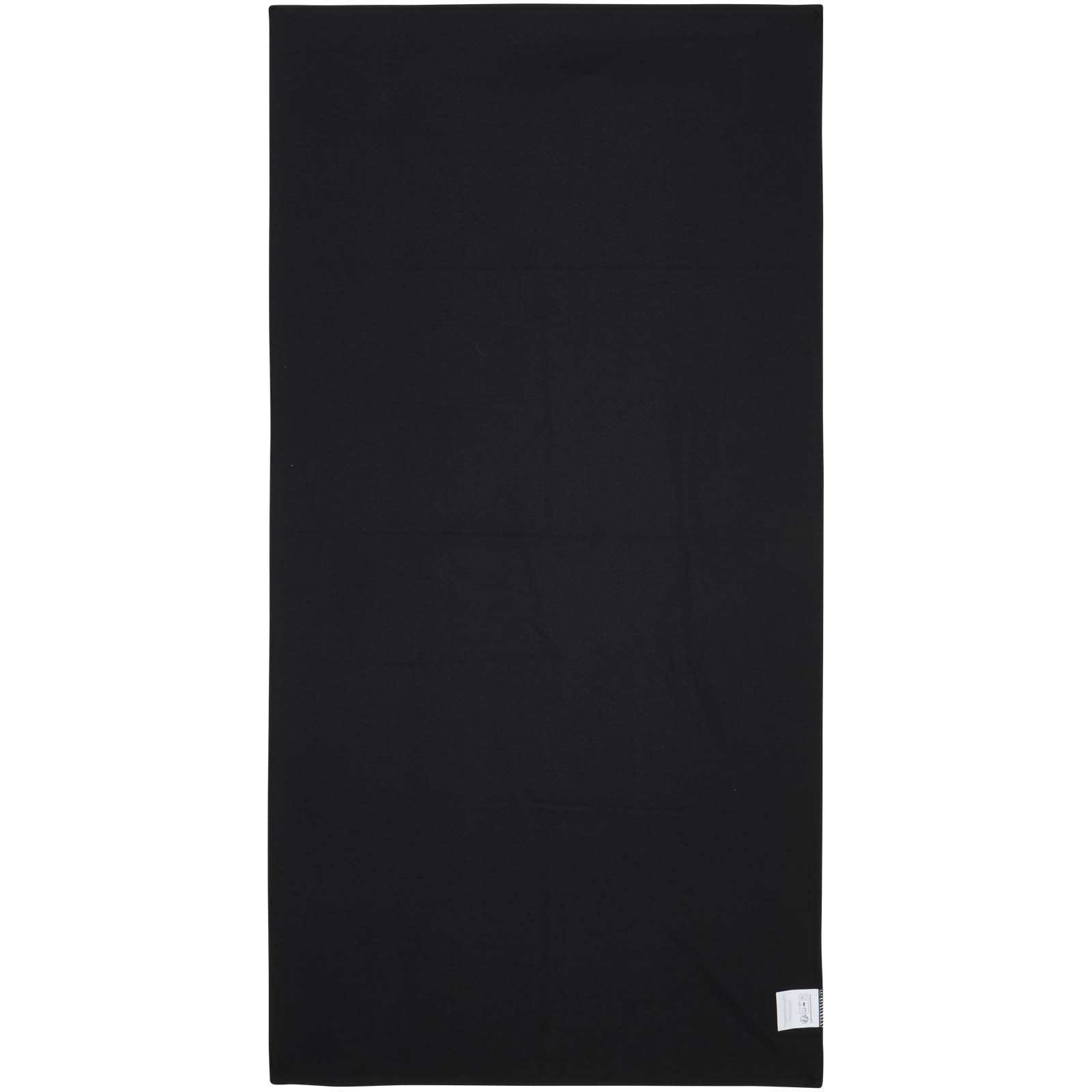 Althea Sporthandtuch 50 × 100 cm schwarz
