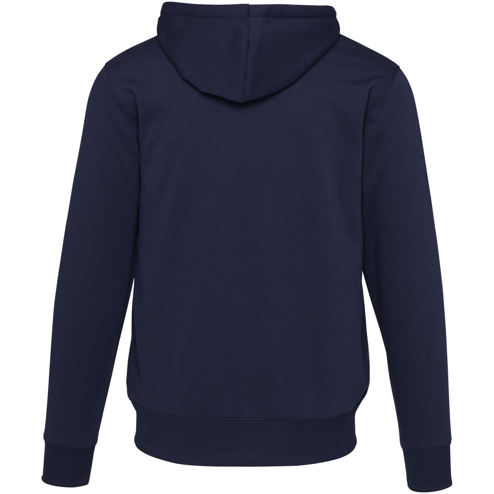 Natron 320 g/m² Sherpa-Kapuzenjacke mit Reißverschluss navy