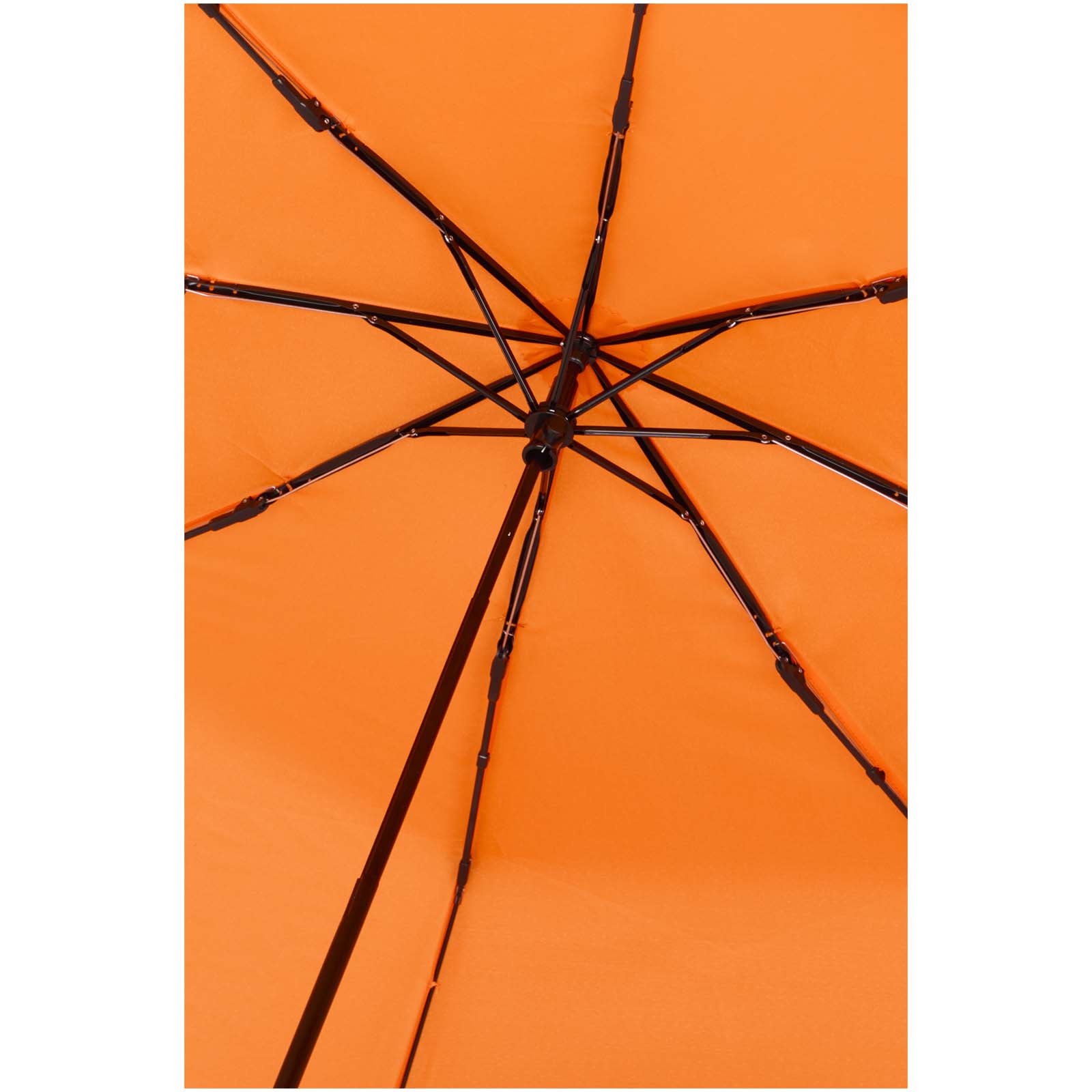 Aaron 23'' faltbarer manueller Regenschirm orange