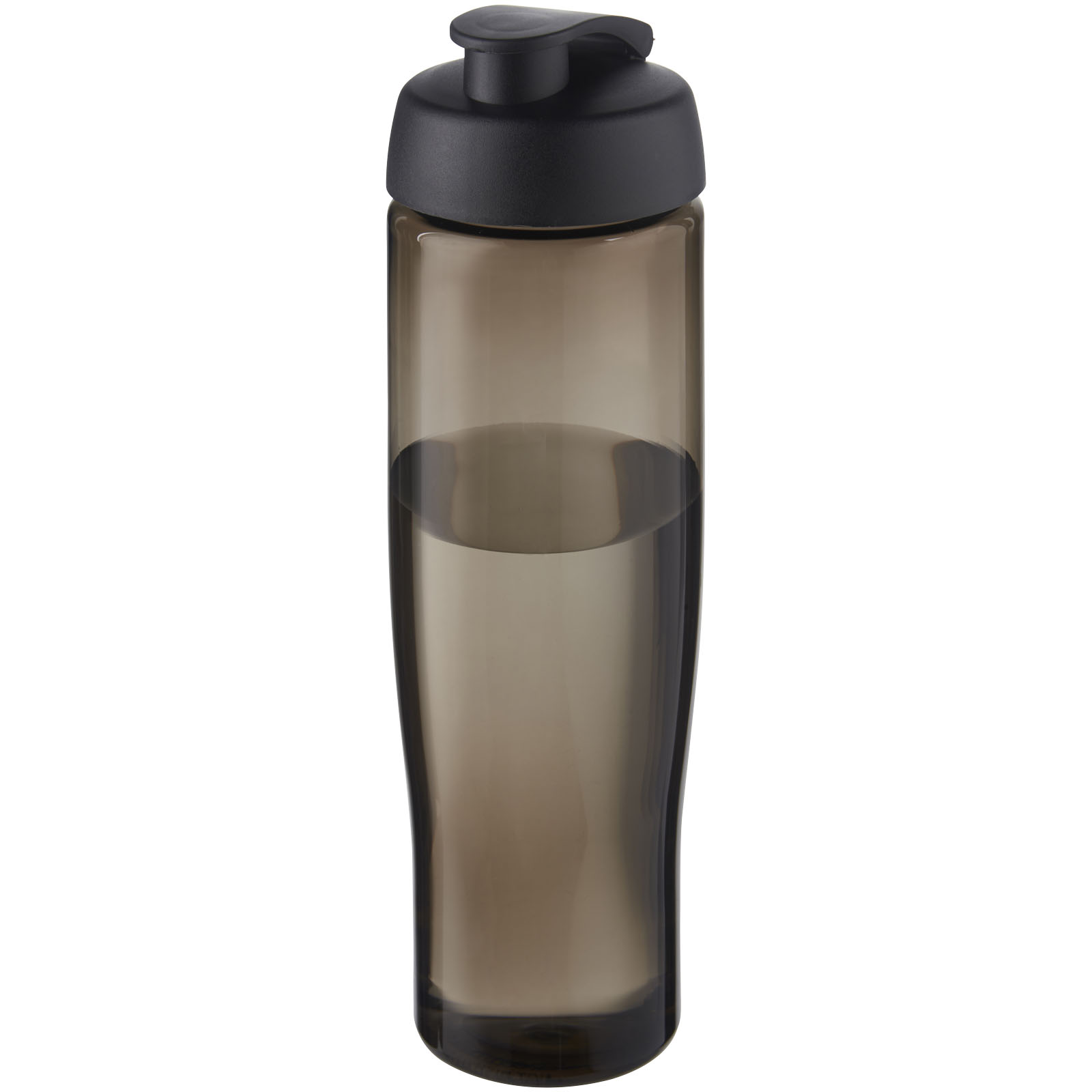 H2O Active® Eco Tempo 700 ml Sportflasche mit Klappdeckel schwarz, kohle