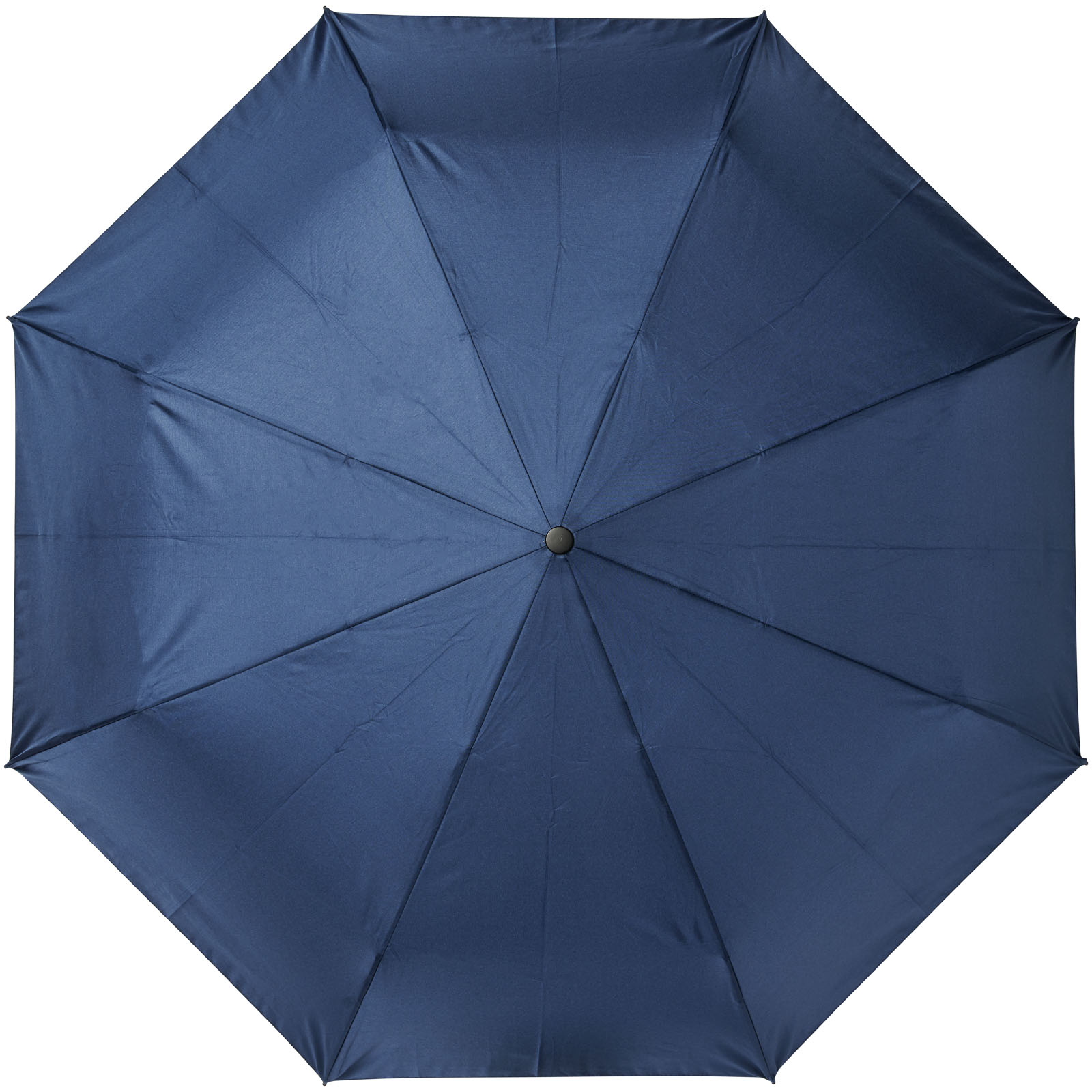 Bo 21" Vollautomatik Kompaktregenschirm aus recyceltem PET-Kunststoff navy